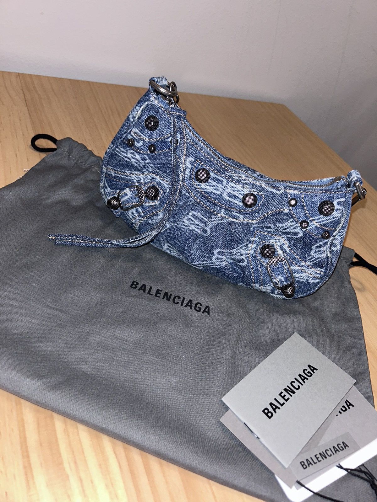 Balenciaga Balenciaga Le Cagole Mini Bag with Chain Size ONE SIZE - 8 Thumbnail