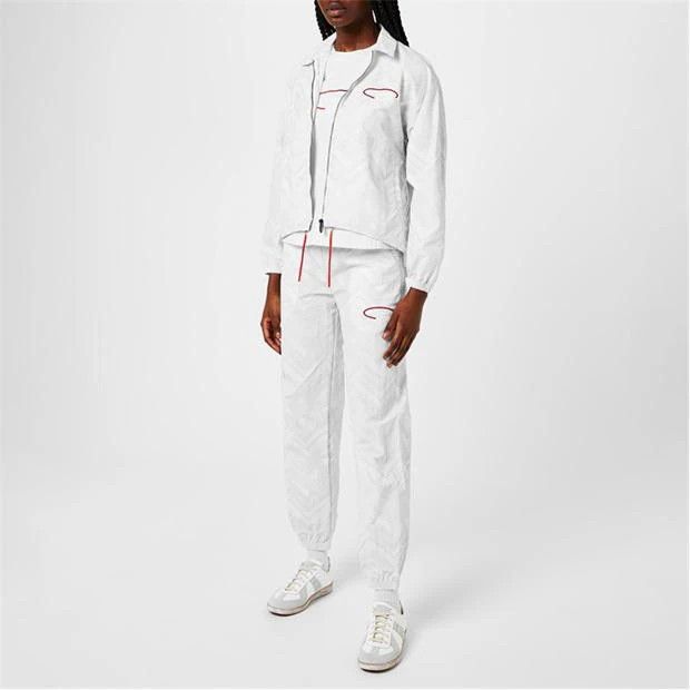 Missoni o1g2r1mq1124 Logo Embroidered Jacket in White Size S / US 4 / IT 40 - 6 Thumbnail