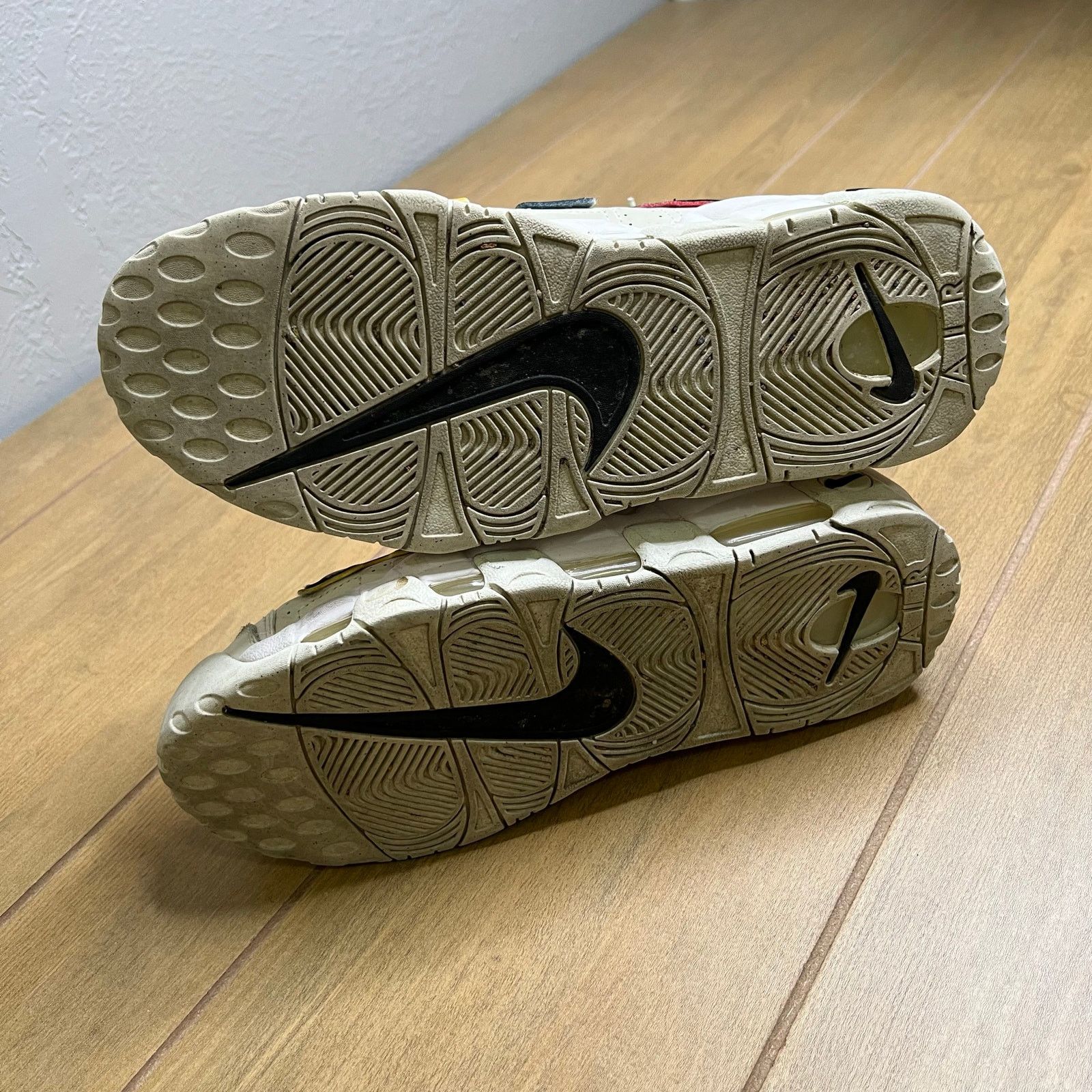 Nike Nike Air More Uptempo 96 White Black Multi Men’s Size 9.5 Size US 9.5 / EU 42-43 - 7 Thumbnail