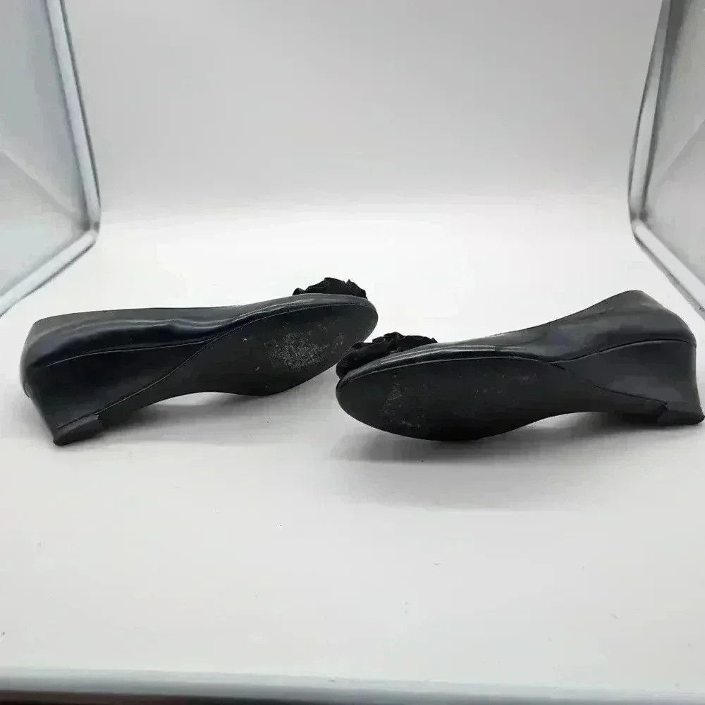 Vintage Bandolino BDDevotion sandals navy blue floral toe sz 6 Size US 6 / IT 36 - 7 Thumbnail