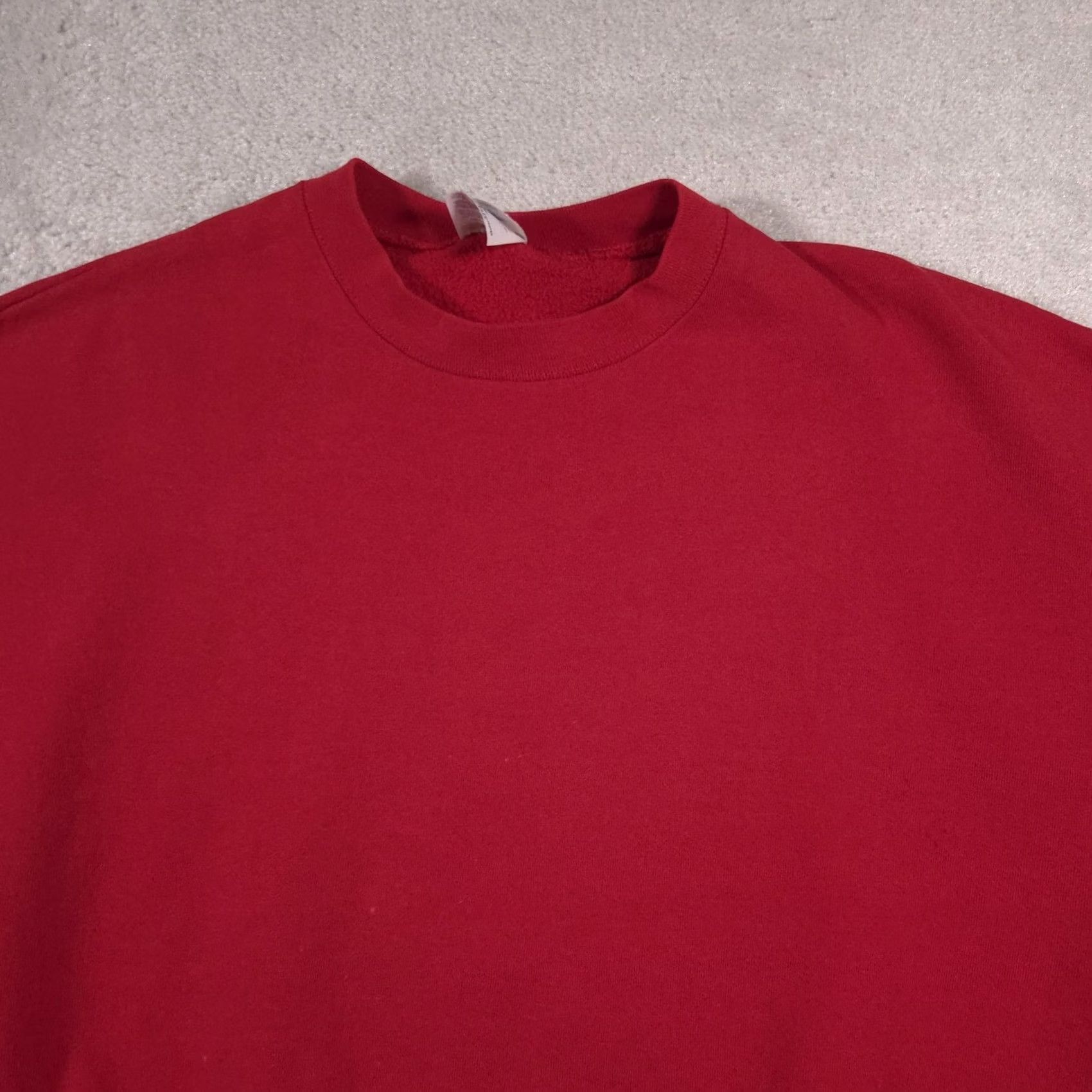 Jerzees Jerzees Sweatshirt Mens 3XL Red Crewneck Pullover Made USA NuBlend Size US XXL / EU 58 / 5 - 3 Thumbnail