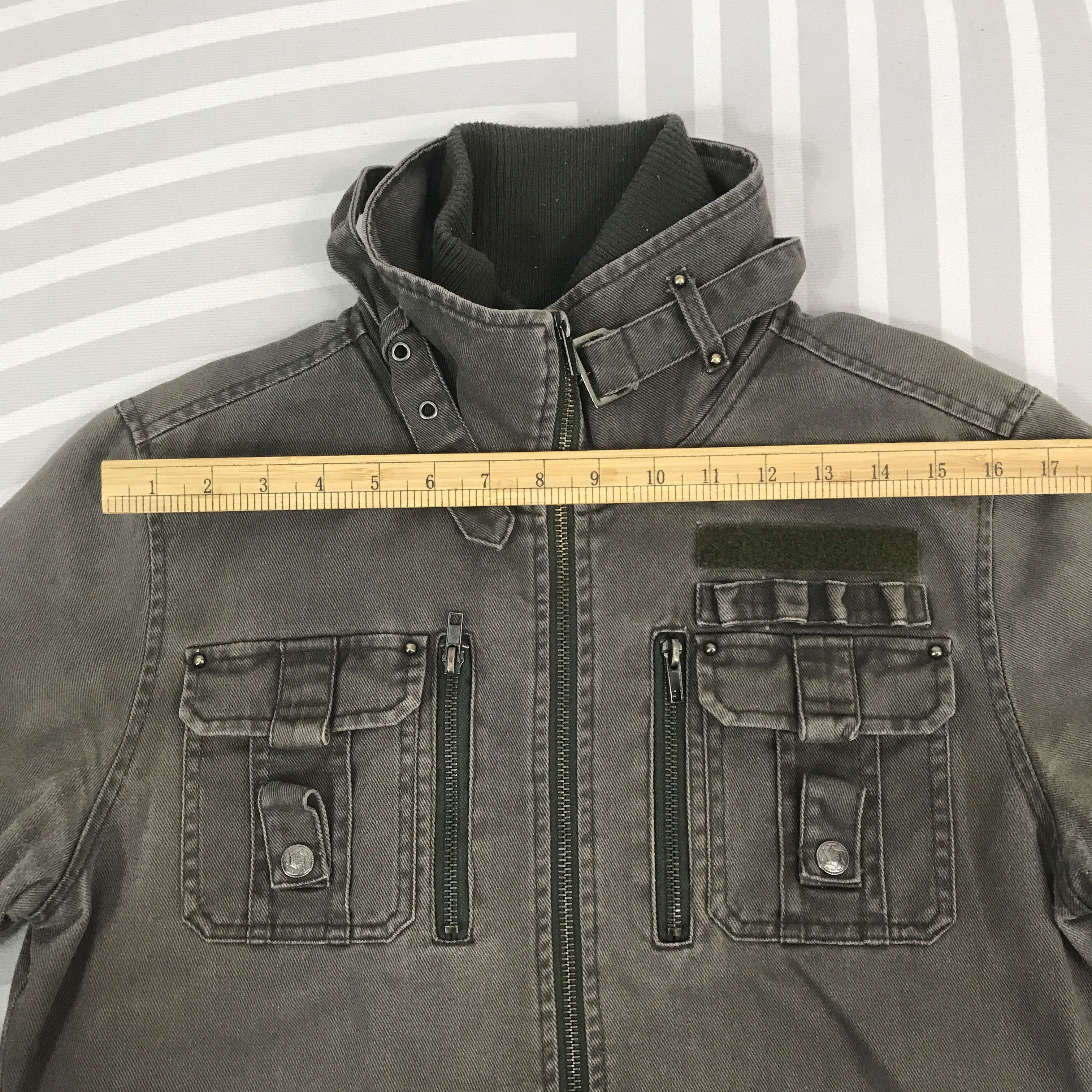 Japanese Brand × Vintage Roushatte Standard Double zipper tactical pocket Jacket Size US L / EU 52-54 / 3 - 5 Thumbnail