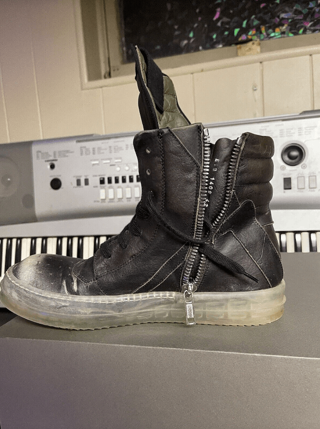 Rick Owens rick owens ss19 geobasket bluejay Size US 9 / EU 42 - 12 Thumbnail