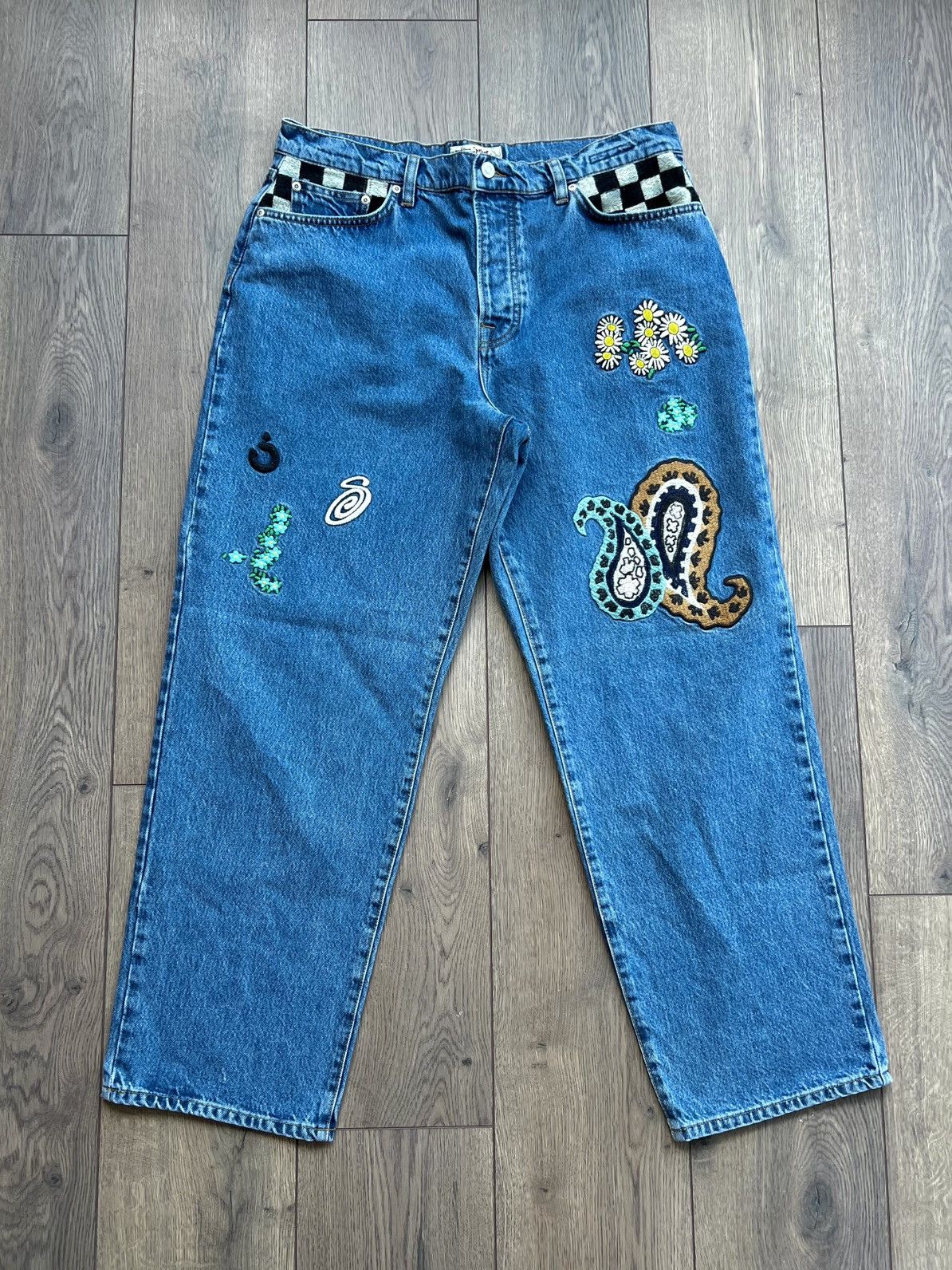 NOMA t.d × Stussy Stussy x NOMA t.d. Big Ol Jeans Size 34 Size US 34 / EU 50 - 1 Thumbnail