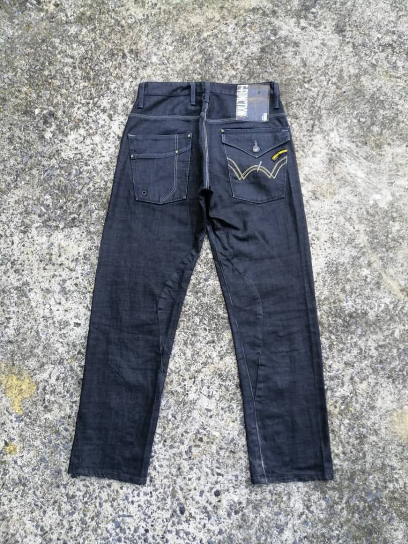 Edwin × Japanese Brand Edwin E Function Japan Black Denim Jeans Size US 29 - 1 Thumbnail