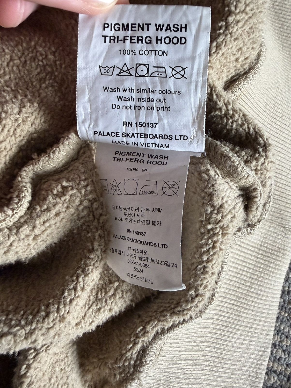 Palace Palace Tri-Ferg Zip Up Hoodie Size US S / EU 44-46 / 1 - 5 Thumbnail