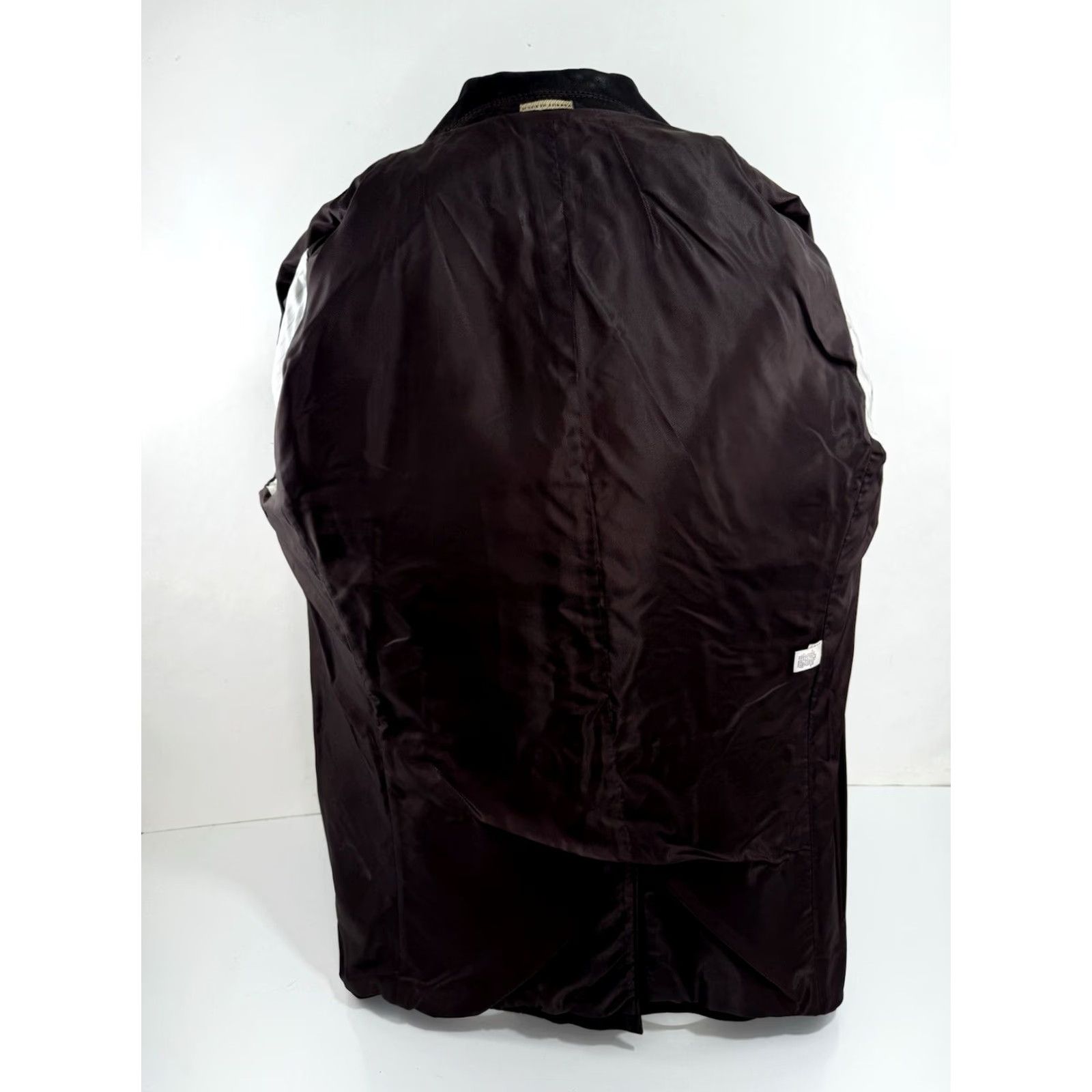 Banana Republic BANANA REPUBLIC - Nubuck Leather Heavy Duty 42 Long Blazer Jacket Men Brown 90s Style"} Size 42R - 4 Thumbnail