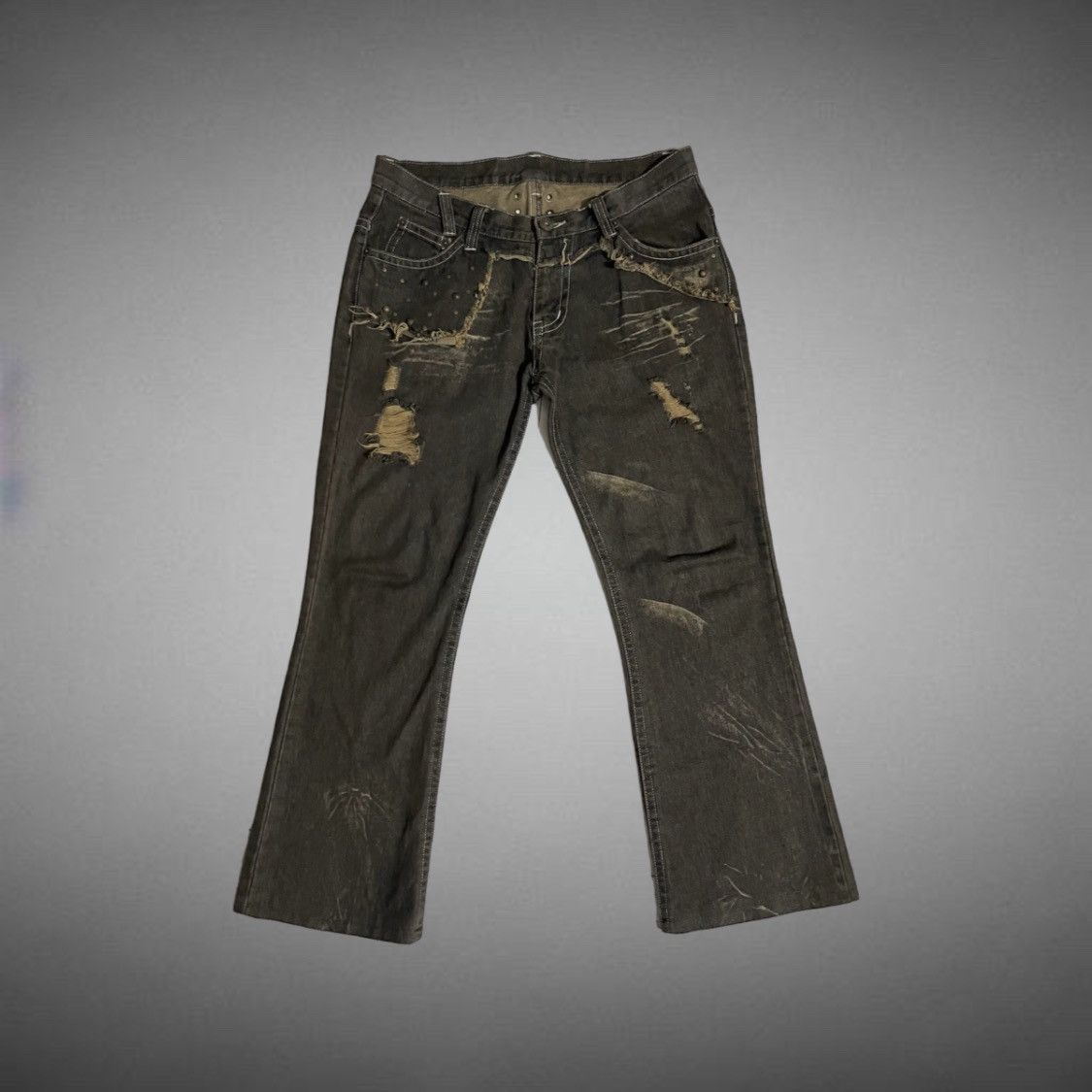 image of If Six Was Nine x Le Grande Bleu L G B Sail Lexg (Ifsixwasnine X Lgb Vibe) in Cop Brown (Size 32)