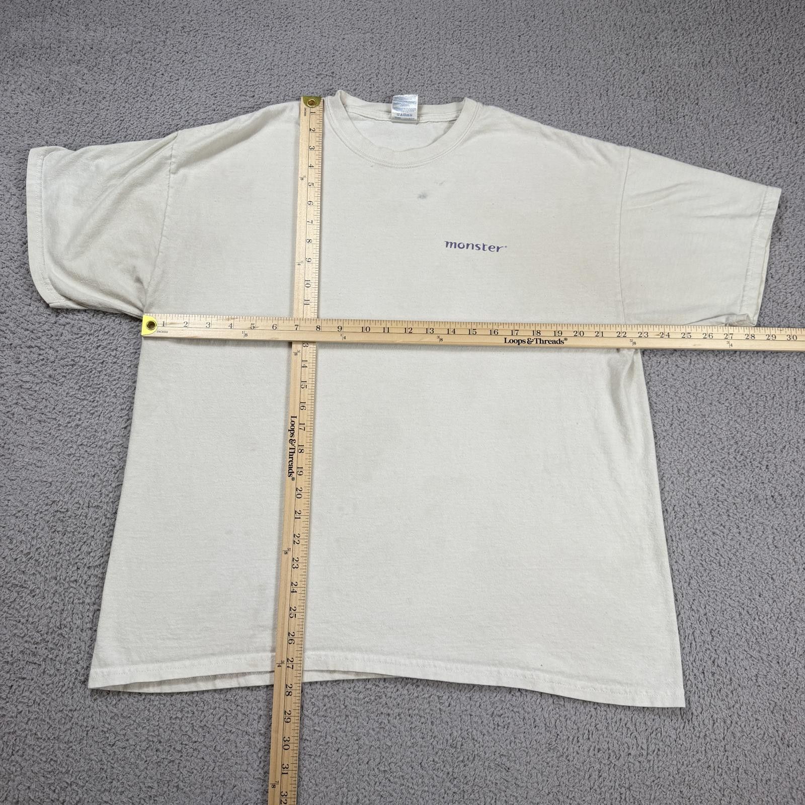Other Vintage Monster.com Dot Com Era T Shirt Tech Company Promo Size US XL / EU 56 / 4 - 4 Thumbnail