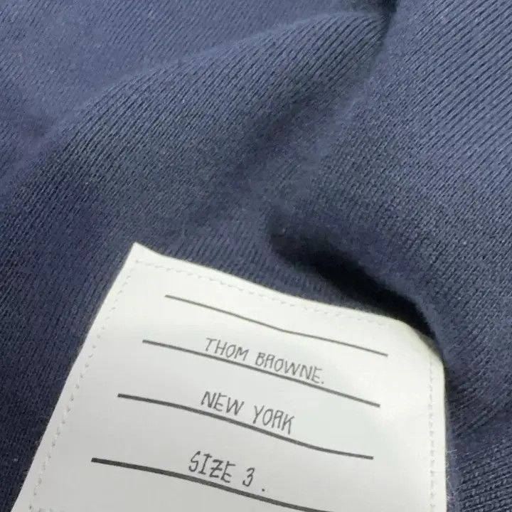 Thom Browne Thom Browne Classic Navy Crewneck Sweatshirt -2507 Size US M / EU 48-50 / 2 - 3 Thumbnail
