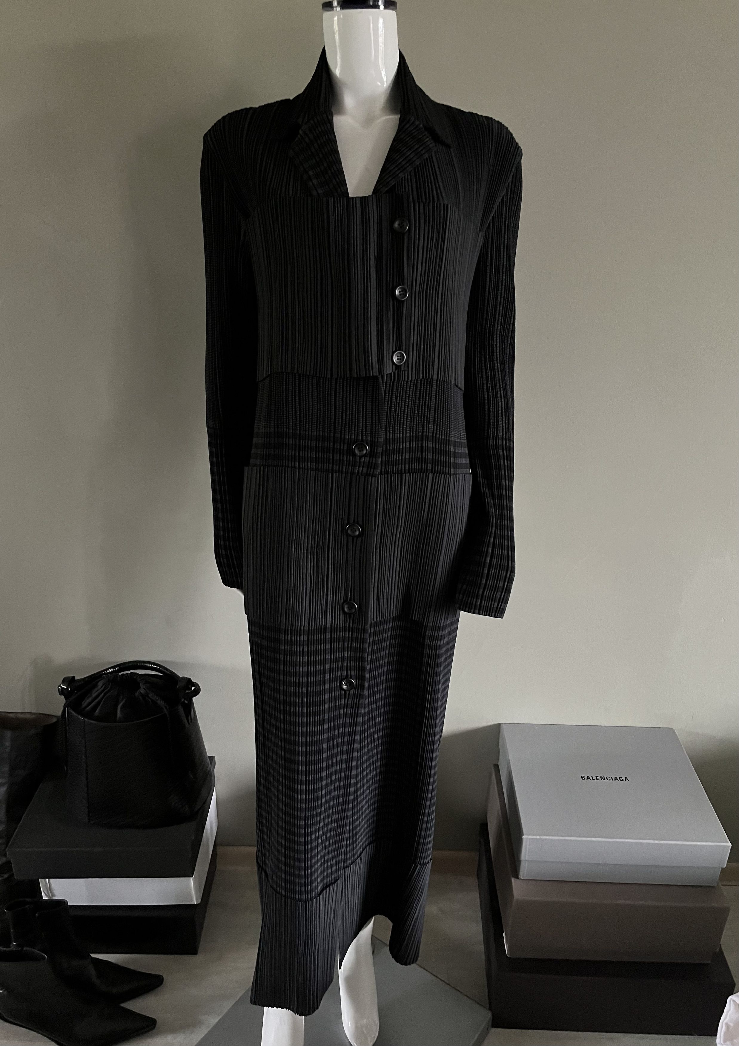 Issey Miyake Issey Miyake Coat Rare Mainline Size L / US 10 / IT 46 - 7 Thumbnail