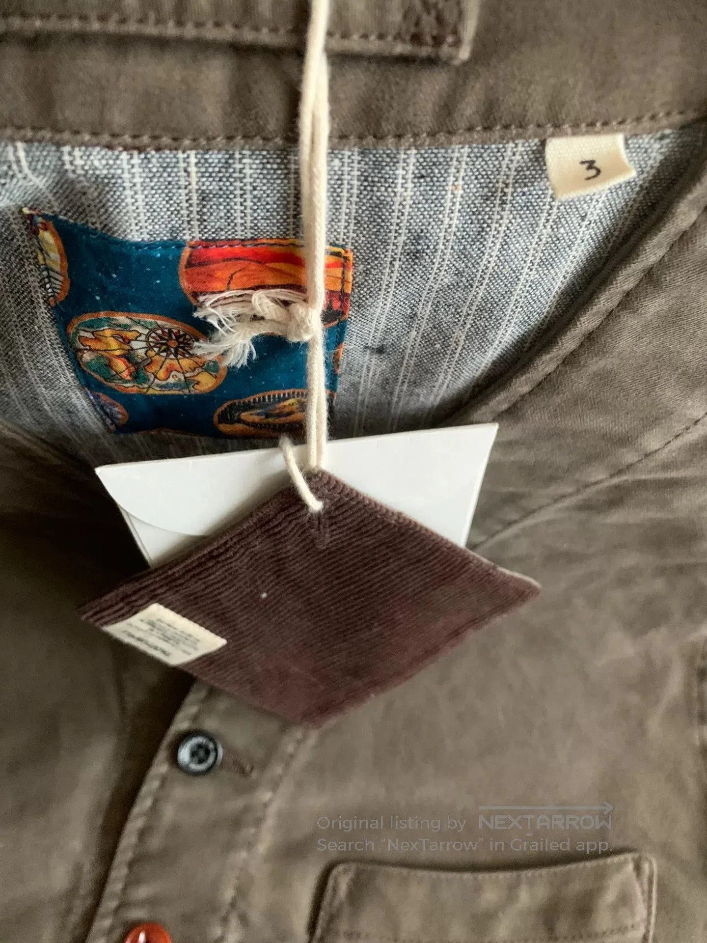 TAAKK french style work vest in brown. Size US M / EU 48-50 / 2 - 7 Thumbnail
