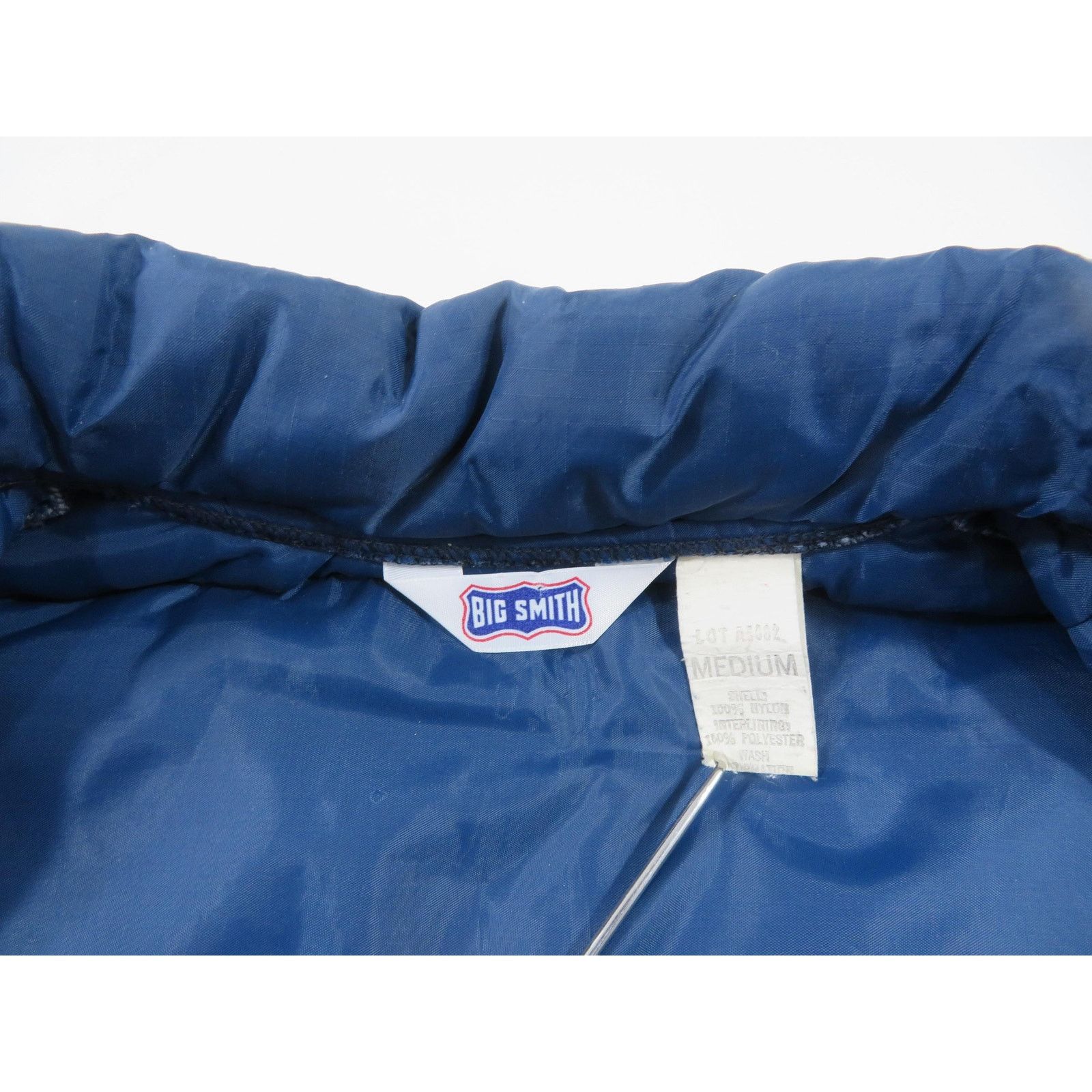 Other Big Smith Quilted Puffer Down Navy Blue Vest Sz M 1980s Size US M / EU 48-50 / 2 - 4 Thumbnail