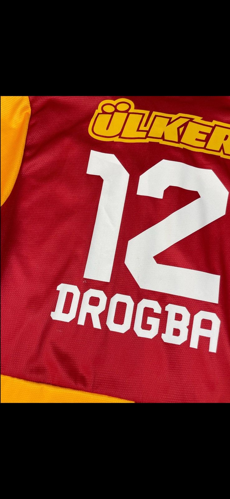 Vintage Galatasaray Soccer tee 12 Drogba size M logo rare Size US M / EU 48-50 / 2 - 6 Thumbnail