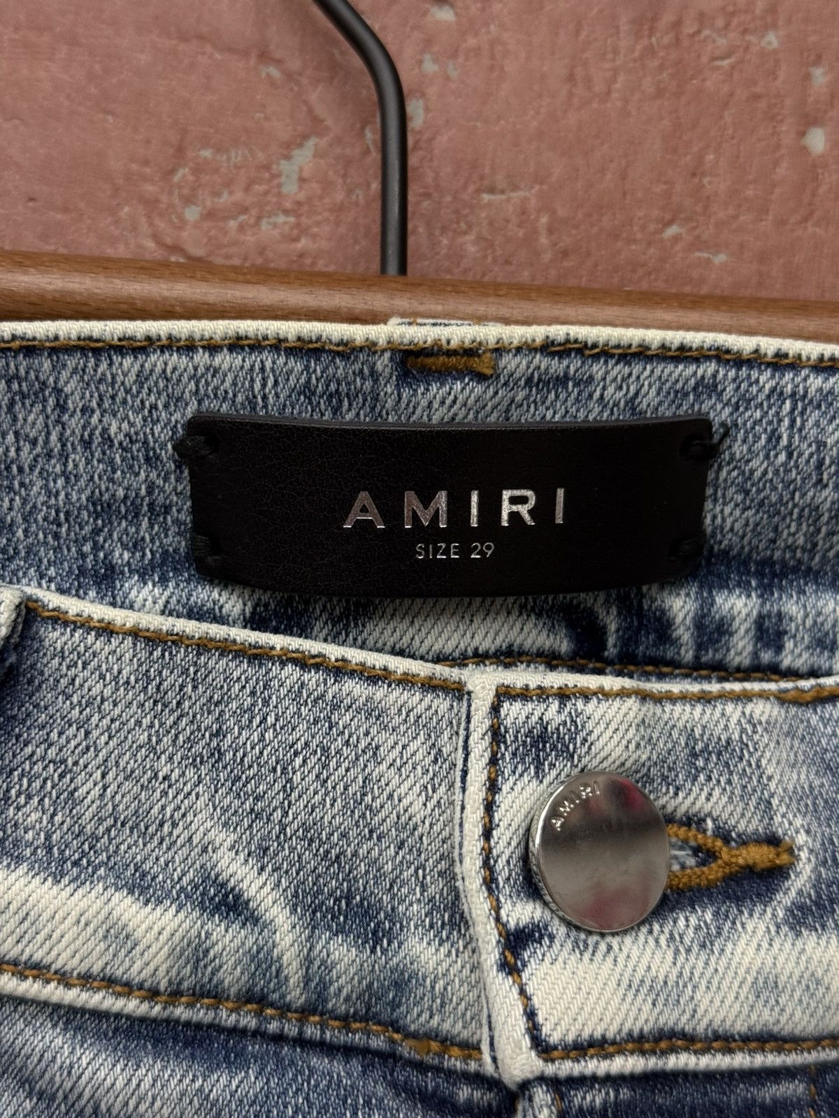 Amiri Amiri Blue Regular Jeans Size 29 Skinny (NEW) 100% Authentic Size US 29 - 13 Thumbnail