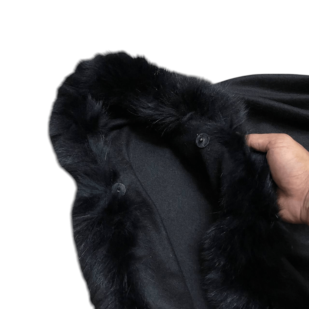Sagafurs Vintage Saga Furs Fox Cloak 100% Cashmere Size US L / EU 52-54 / 3 - 5 Thumbnail