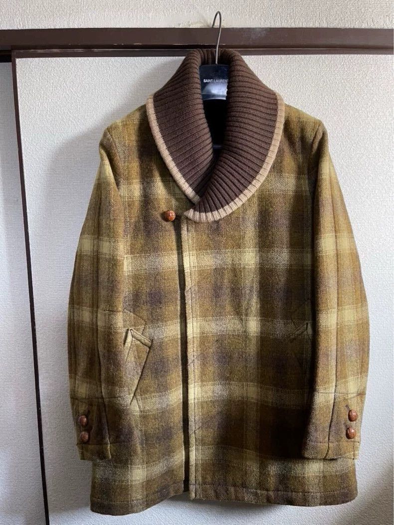 Number (N)ine Number (N)ine 08aw Plaid Coat Jacket Size US S / EU 44-46 / 1 - 1 Thumbnail