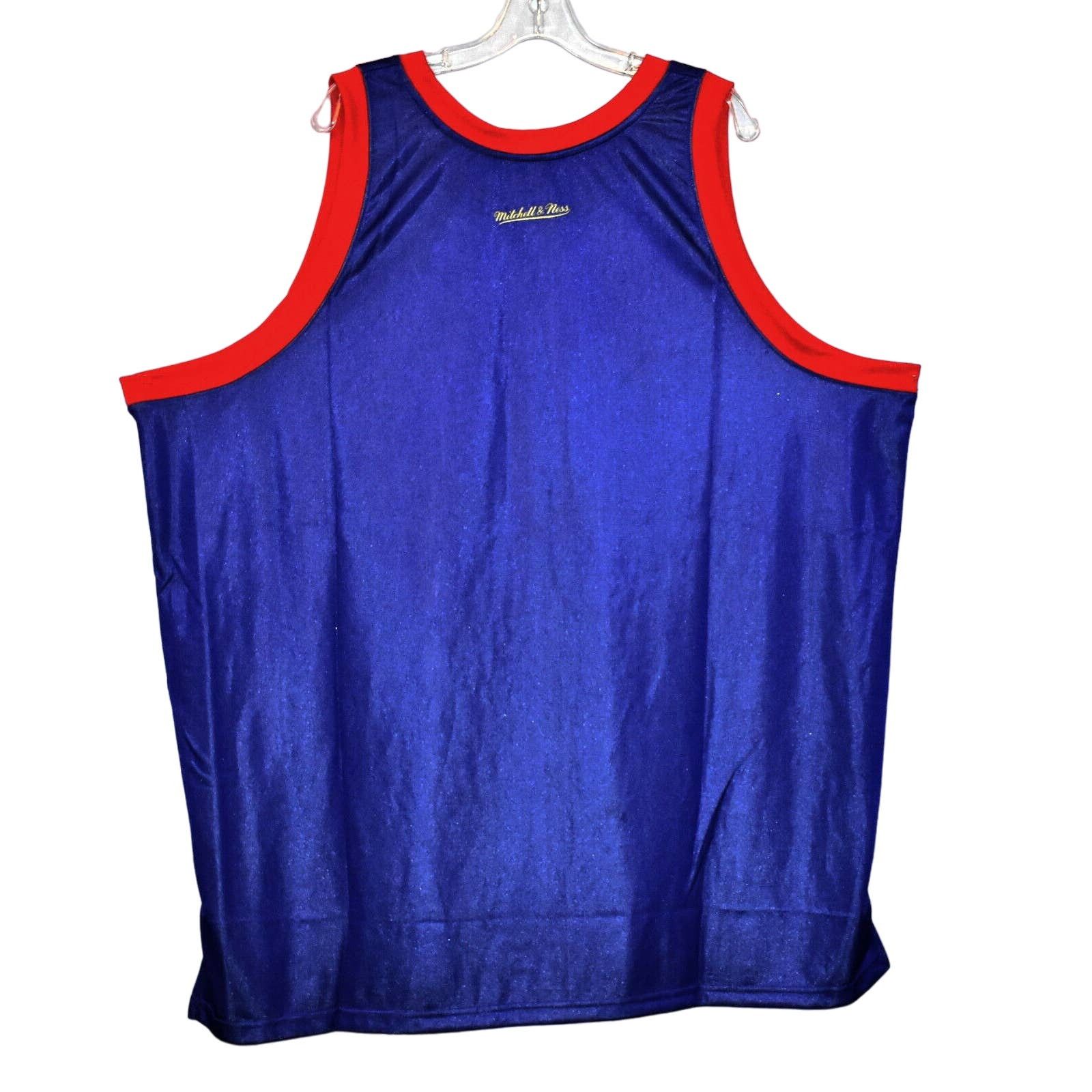 Mitchell & Ness NWT MITCHELL NESS SF Golden State Warriors Jersey Sz 3XLB Size 46 - 3 Thumbnail