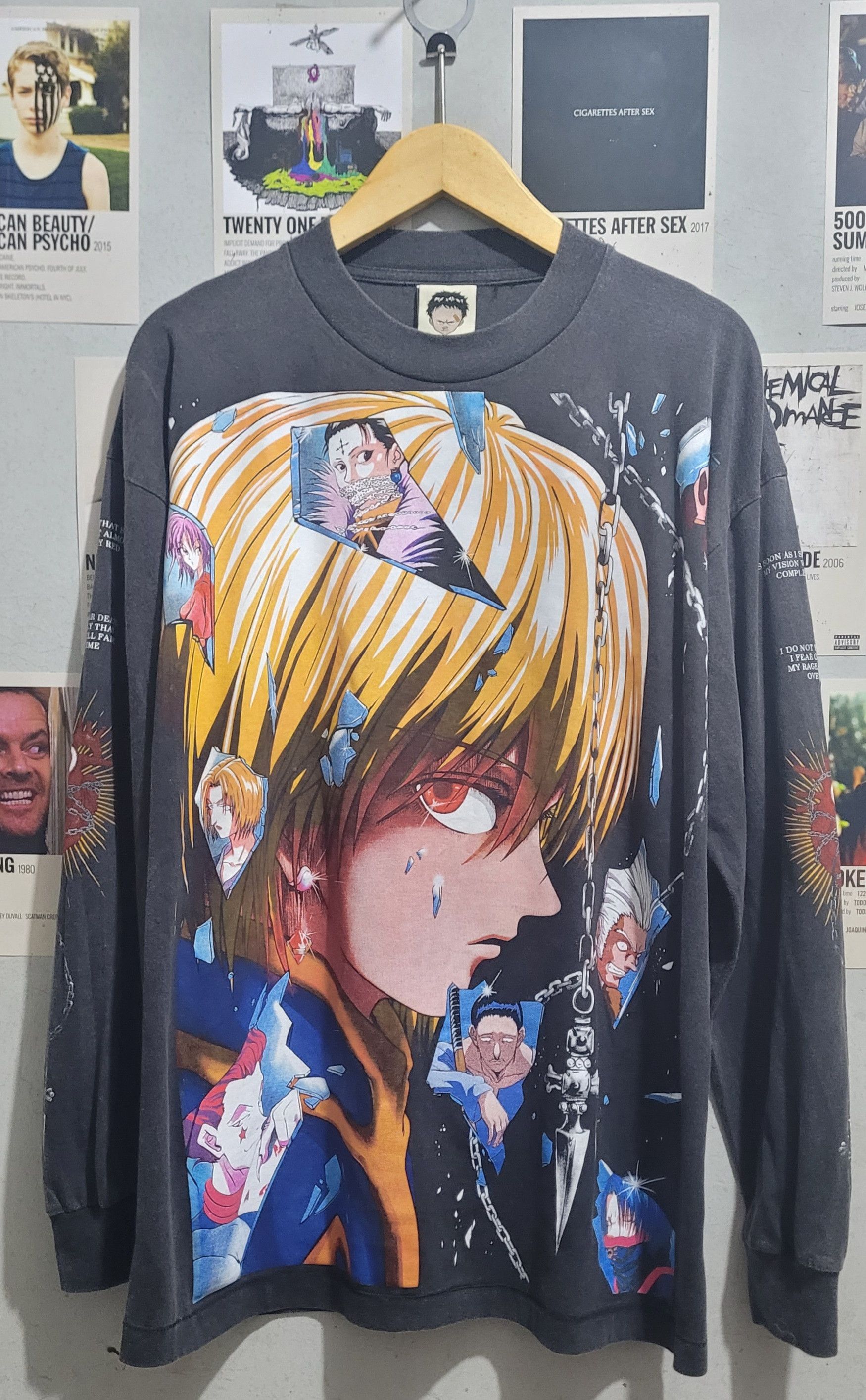 Anime HxH Kurapika The Red Eyes VS Members Genei Ryodan Size US XL / EU 56 / 4 - 1 Thumbnail