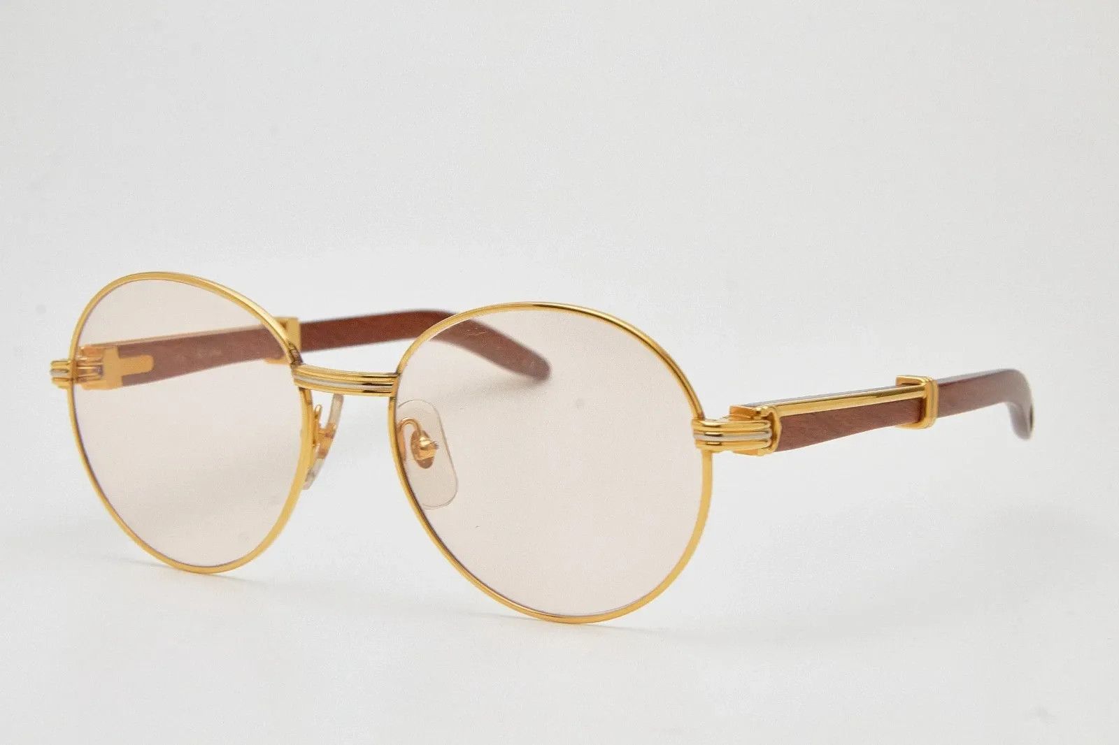 Cartier Sunglasses Cartier Bagatelle Bubinga Wood Size ONE SIZE - 19 Thumbnail