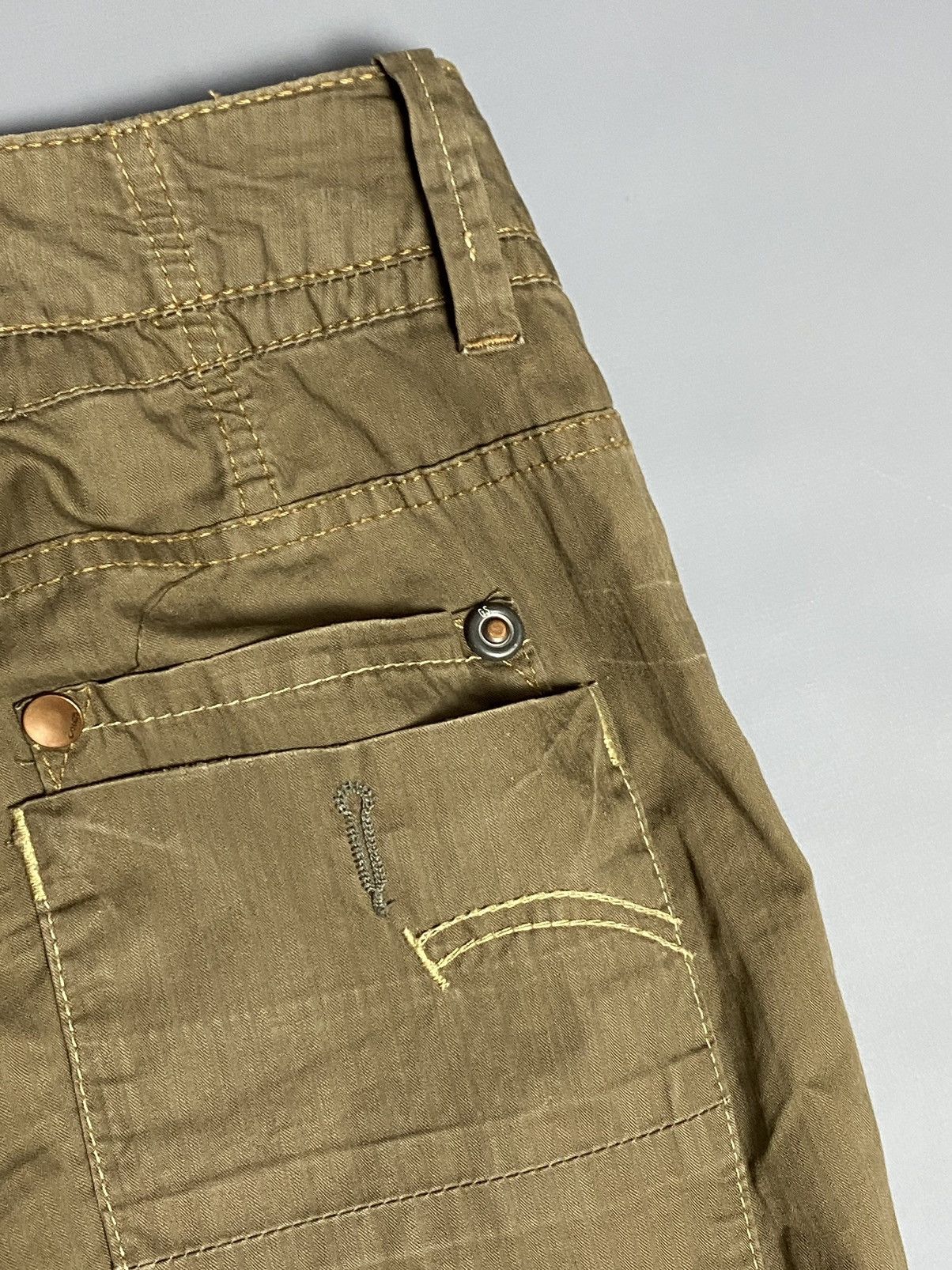 G-Star G-Star RAW Lance Capri Pants Women W27 Brown Utilit Military Size 27" / US 4 / IT 40 - 14 Thumbnail