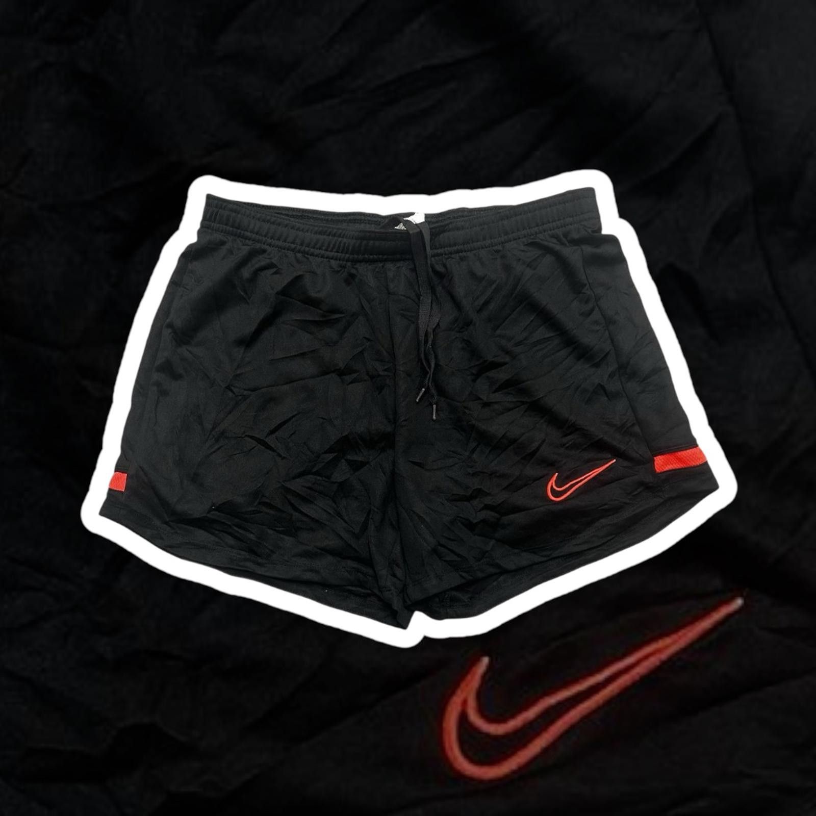 Nike Nike Dri-FIT Black Shorts with Red Accents Size 28" / US 6 / IT 42 - 1 Thumbnail