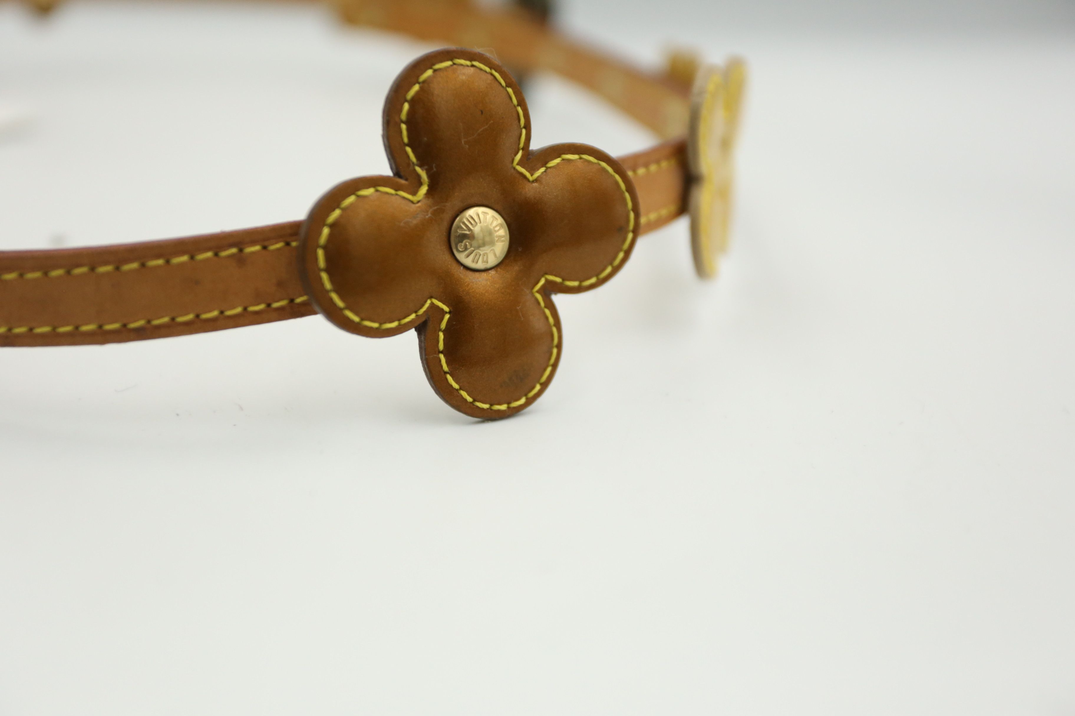 Louis Vuitton Louis Vuitton - Marc Jacobs - 2001 - Fleurs Lexington Belt Size ONE SIZE - 9 Thumbnail