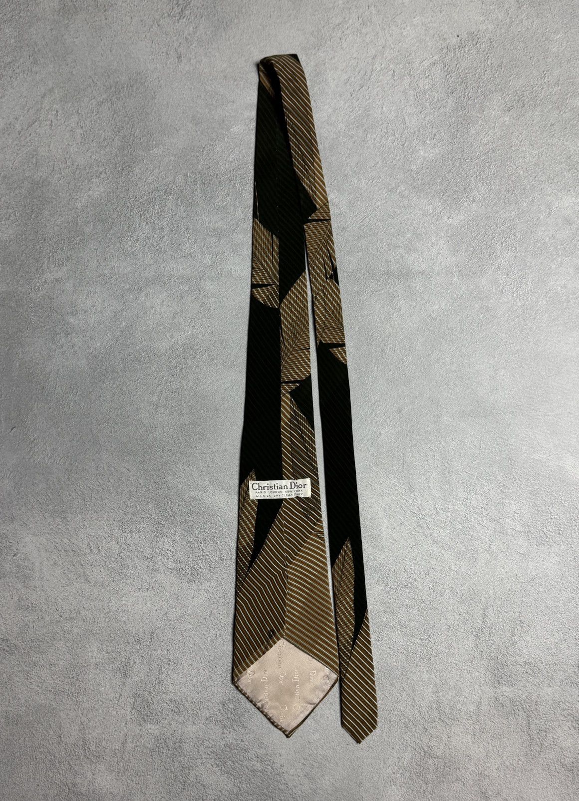 Dior Christian Dior 1990s Vintage 100% Silk Pattern Tie Size ONE SIZE - 9 Thumbnail