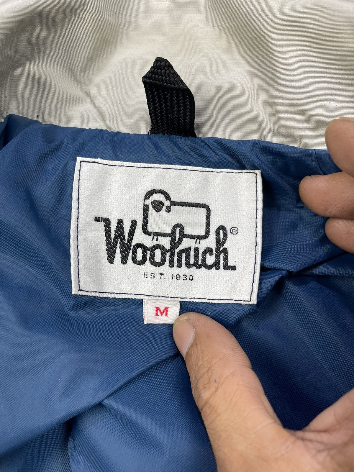Woolrich Woolen Mills Vtg 70s Woolrich Nylon Zipper Button Up Jacket Size US M / EU 48-50 / 2 - 10 Thumbnail