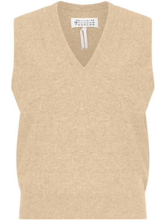 Maison Margiela MAISON MARGIELA Women Sweater S51FB0077 M13090109M Brown Size L / US 10 / IT 46 - 1 Thumbnail
