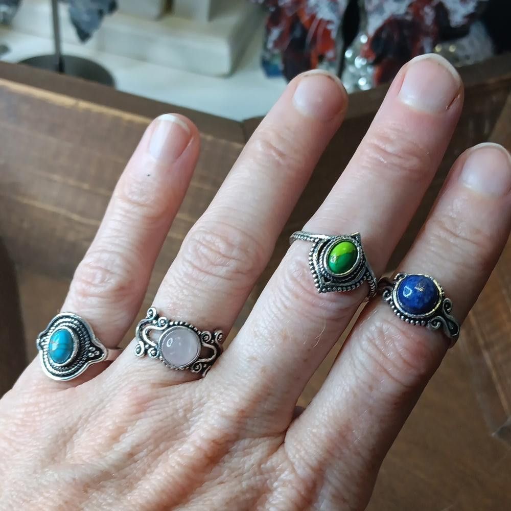 Designer Ring lot, 12 ring, size 6-7 Size ONE SIZE - 2 Thumbnail
