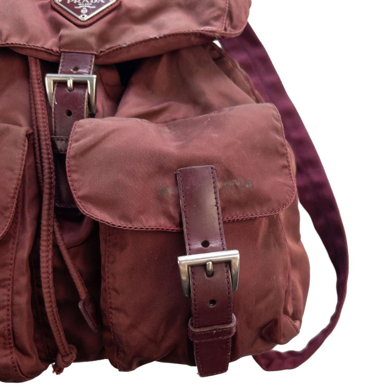 Prada Vintage Prada Multi Pocket Backpack Size ONE SIZE - 6 Thumbnail