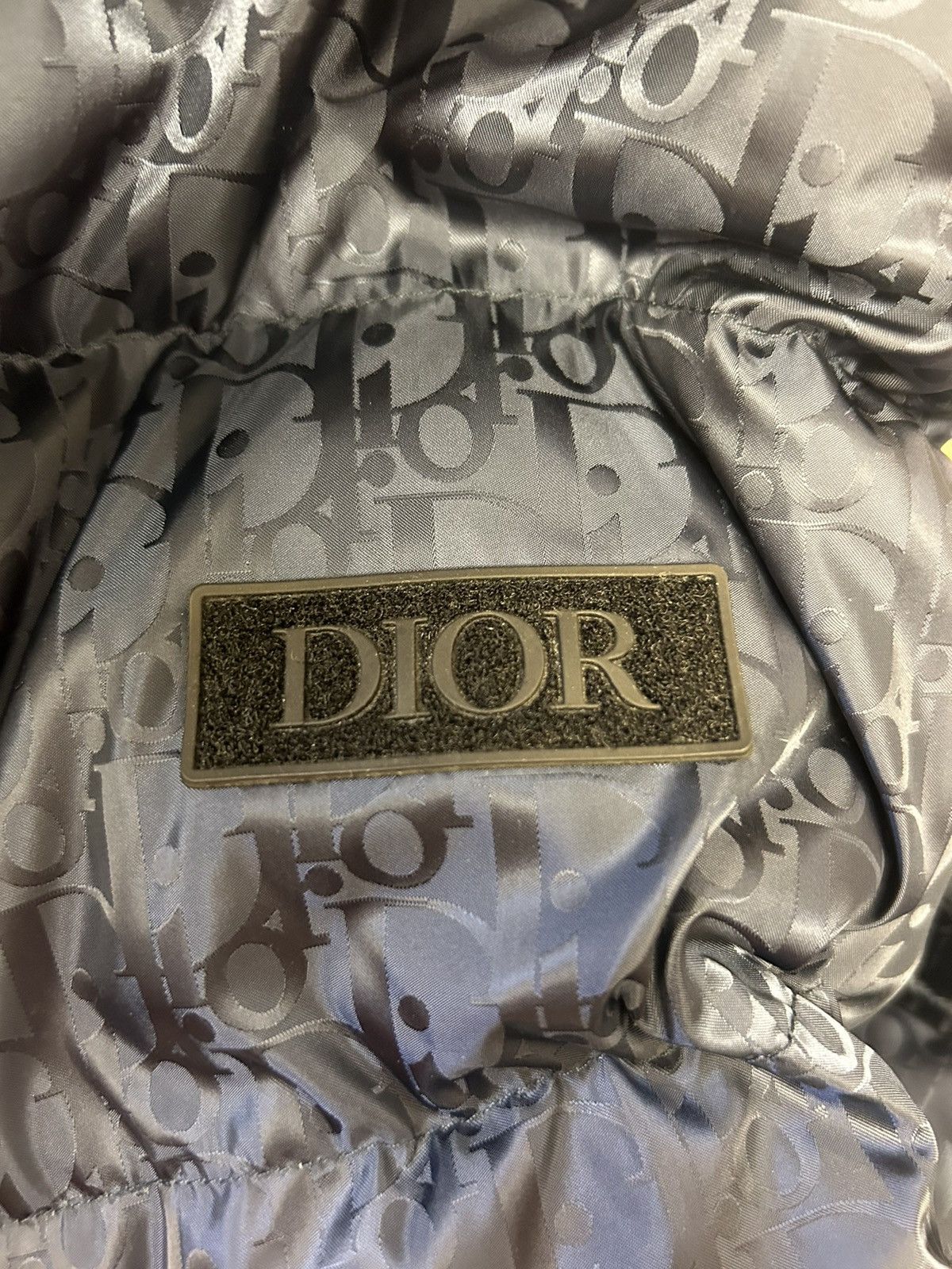 Dior DIOR OBLIQUE DOWN JACKET - NAVY BLUE Size US L / EU 52-54 / 3 - 8 Thumbnail