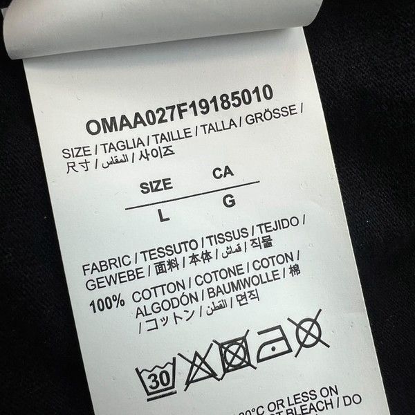 Off-White Off-White Yellow Acrylic Arrows Black T Shirt Size US L / EU 52-54 / 3 - 5 Thumbnail