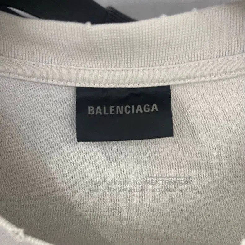 Balenciaga Logo Print Short Sleeve Tee.
