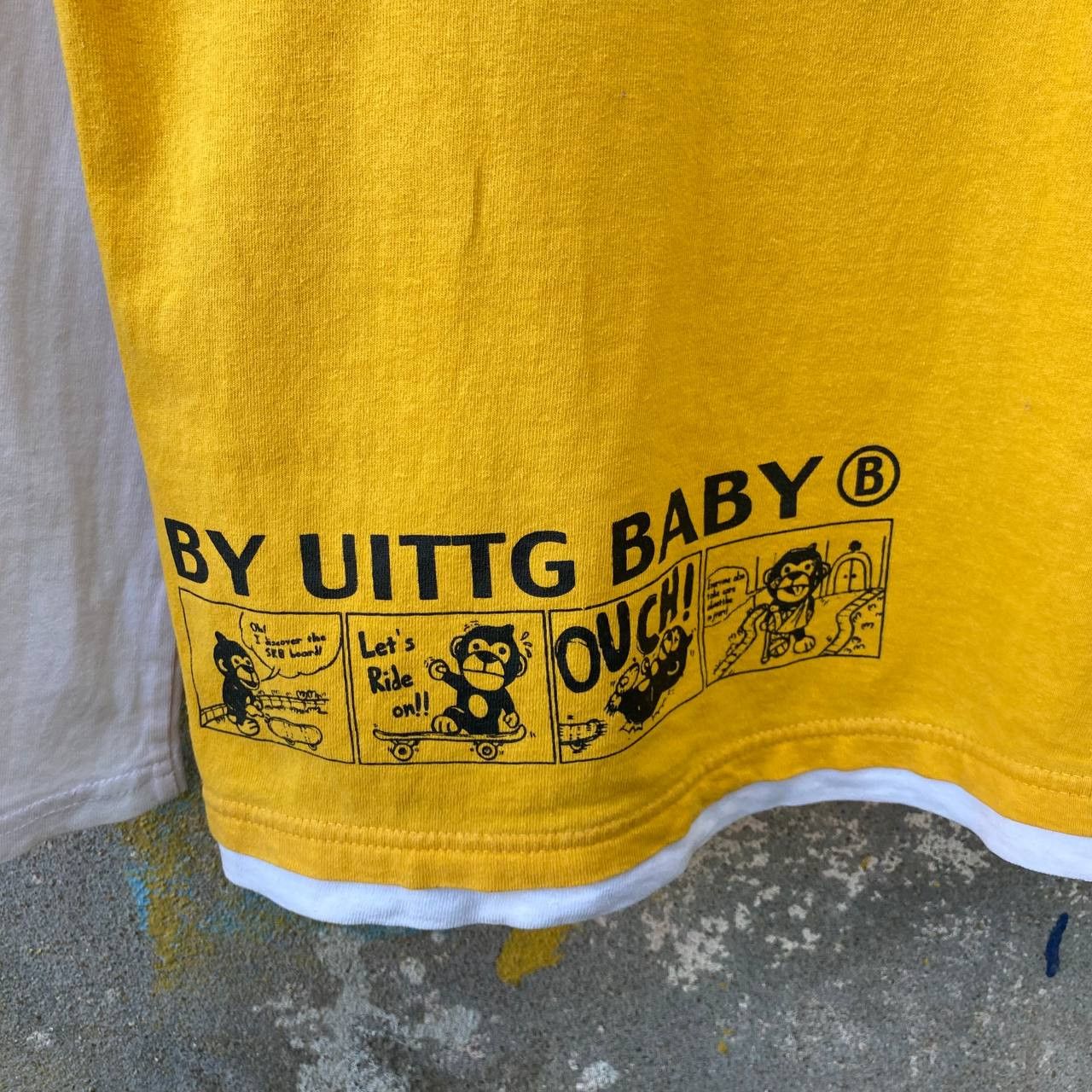 If Six Was Nine Vintage By Uittg Baby Double Layered Long Sleeve Tee t-shirt Size US S / EU 44-46 / 1 - 8 Thumbnail