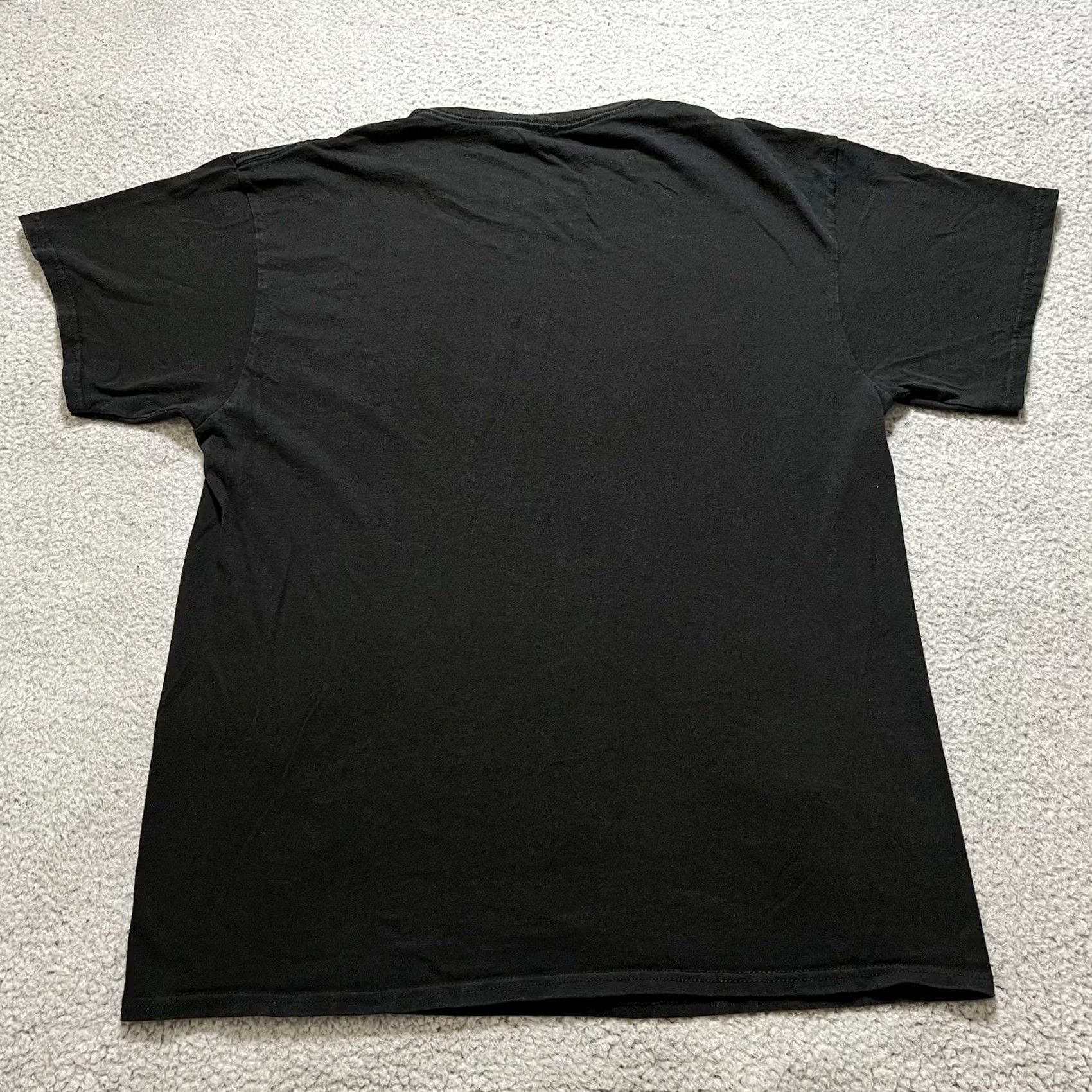 Vintage Mike Tyson Shirt Mens Large Vintage Graphic Print Tee Short Sleeve Retro 90s Boxing Black Cotton T-Shirt Mens Size US L / EU 52-54 / 3 - 7 Thumbnail