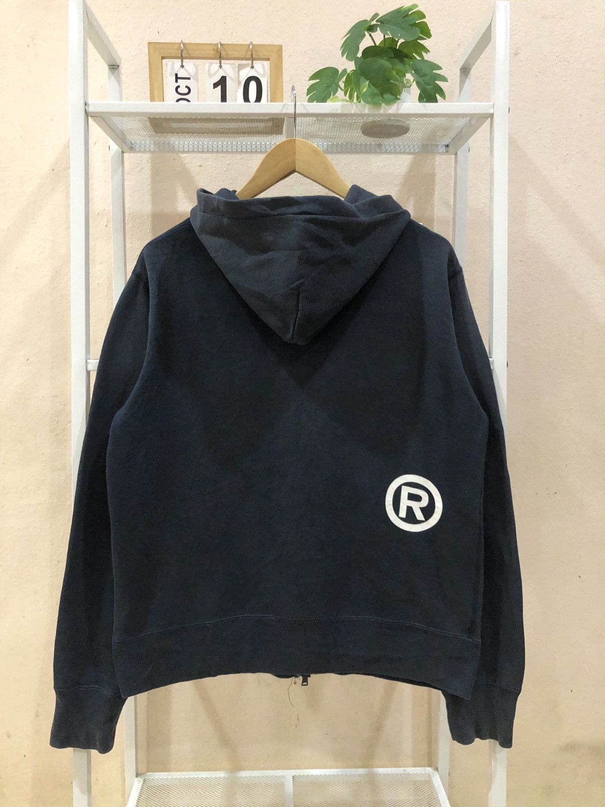 Bape A Bathing Ape Ape Head Logo On The Chest Sunfaded Zip Hoodie Size US M / EU 48-50 / 2 - 2 Thumbnail