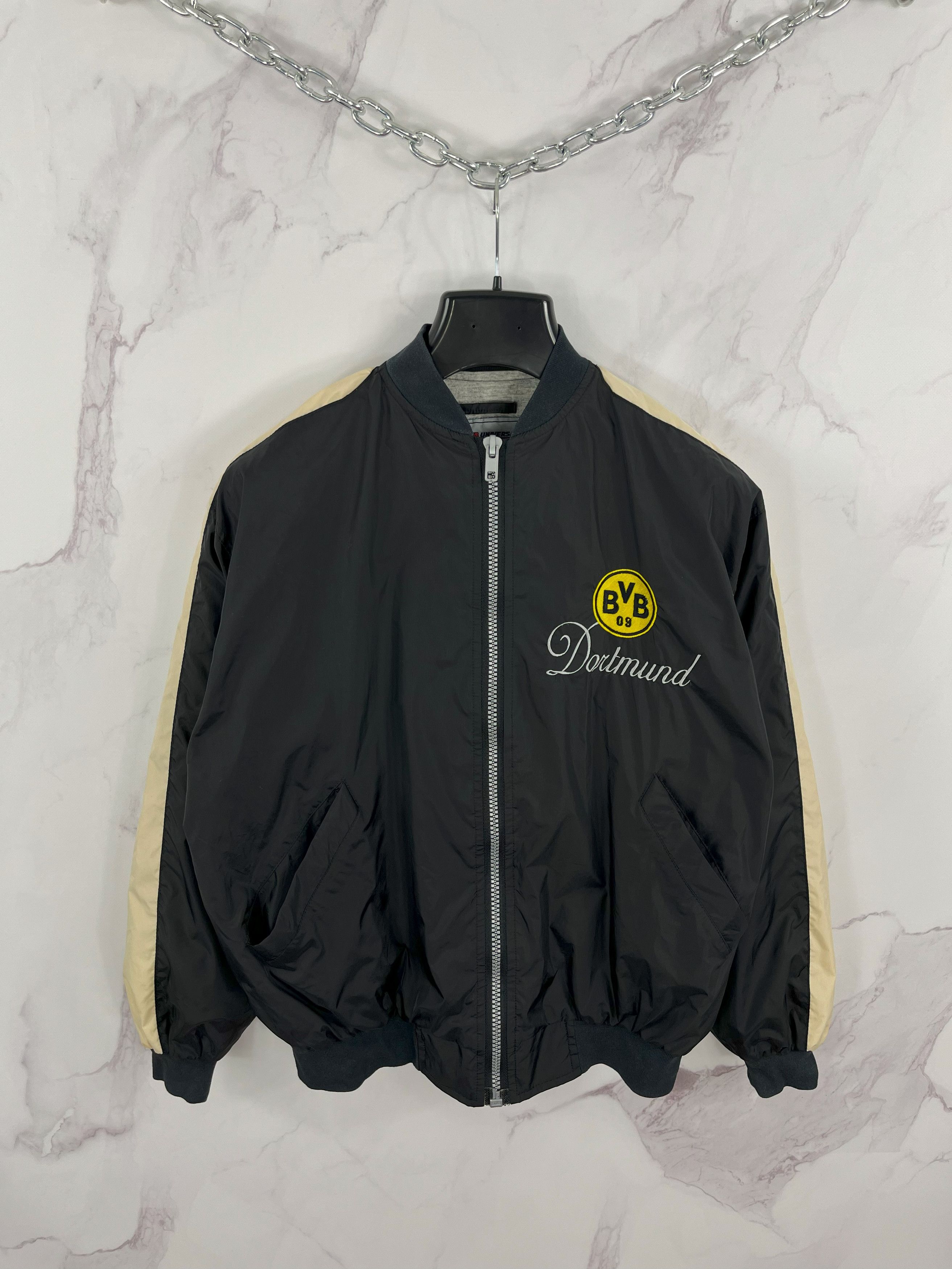 Vintage Vintage Universal Athletics Borussia Dortmund Bomber Jacket Size US M / EU 48-50 / 2 - 1 Thumbnail