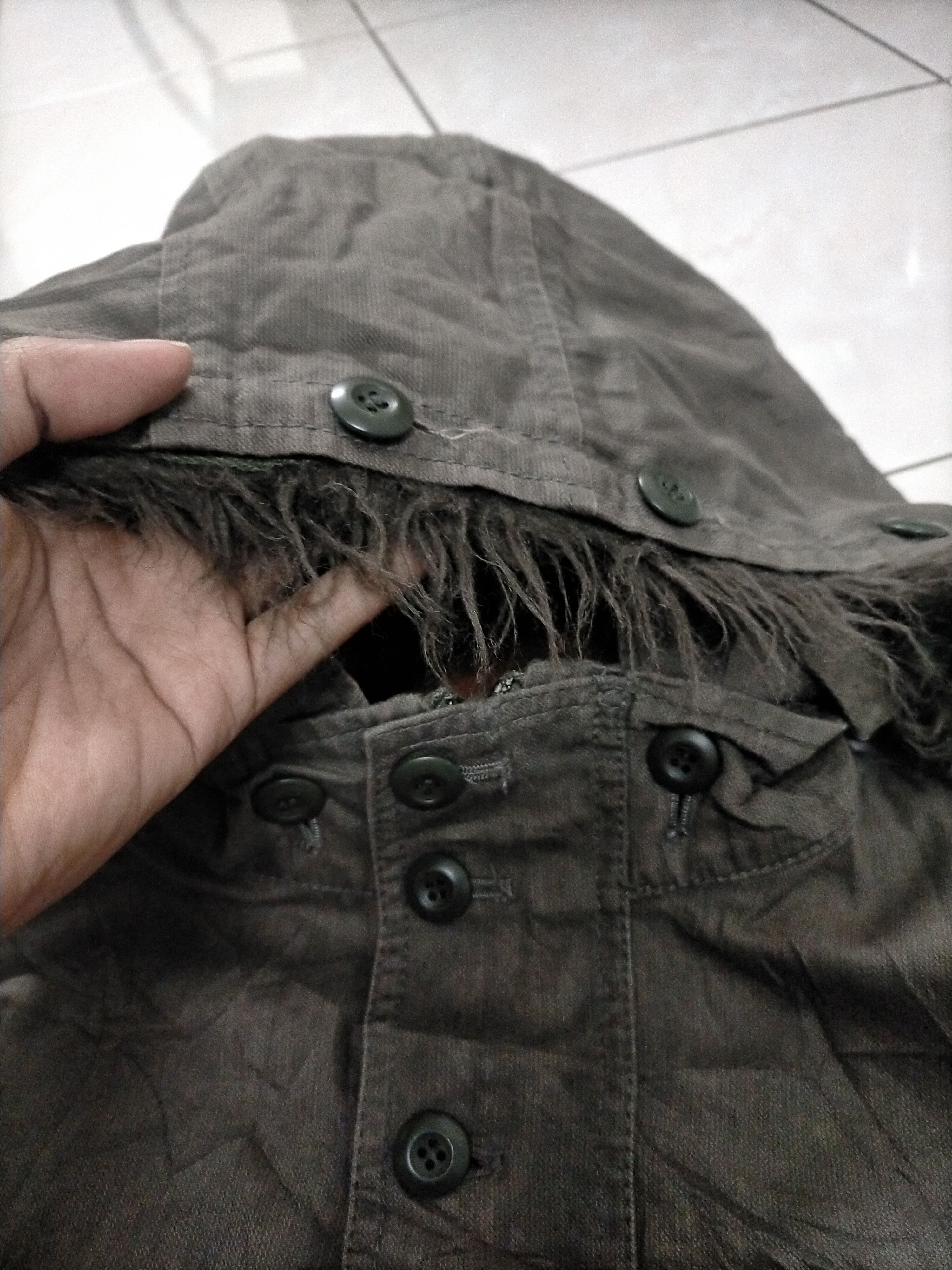 Japanese Brand × PPFM Vintage PPFM Military Parka Fur Jacket Size US L / EU 52-54 / 3 - 9 Thumbnail