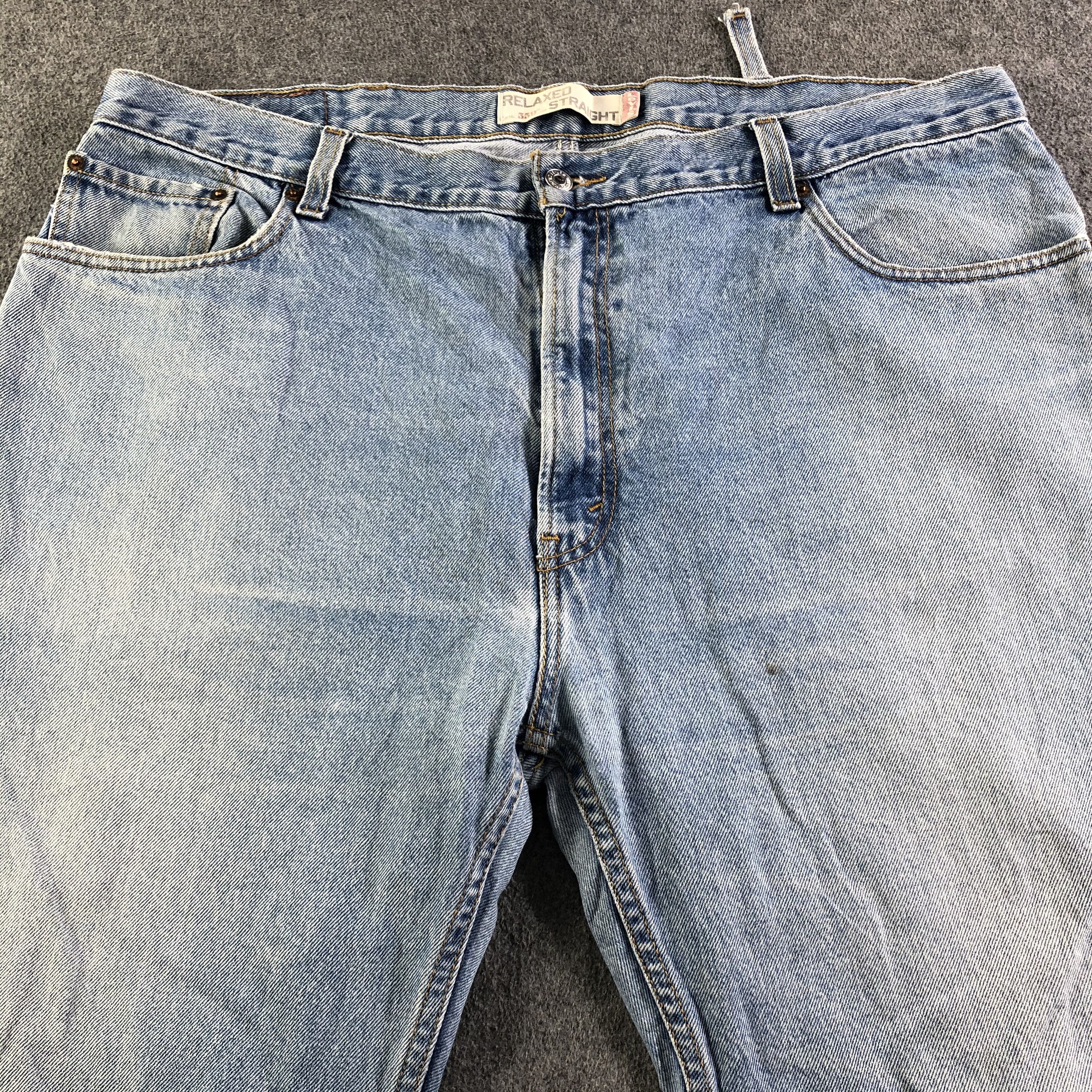 Levi's Vintage Blue Wash Levis 559 Jeans-J3427 Size US 43 - 3 Thumbnail