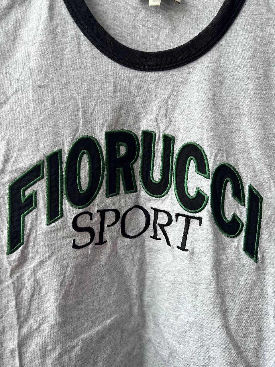 Fiorucci FIORUCCI SPORT GRAY WOMEN BIG LOGO CLASSIC TOP T SHIRT SZ XS Size XS / US 0-2 / IT 36-38 - 4 Thumbnail