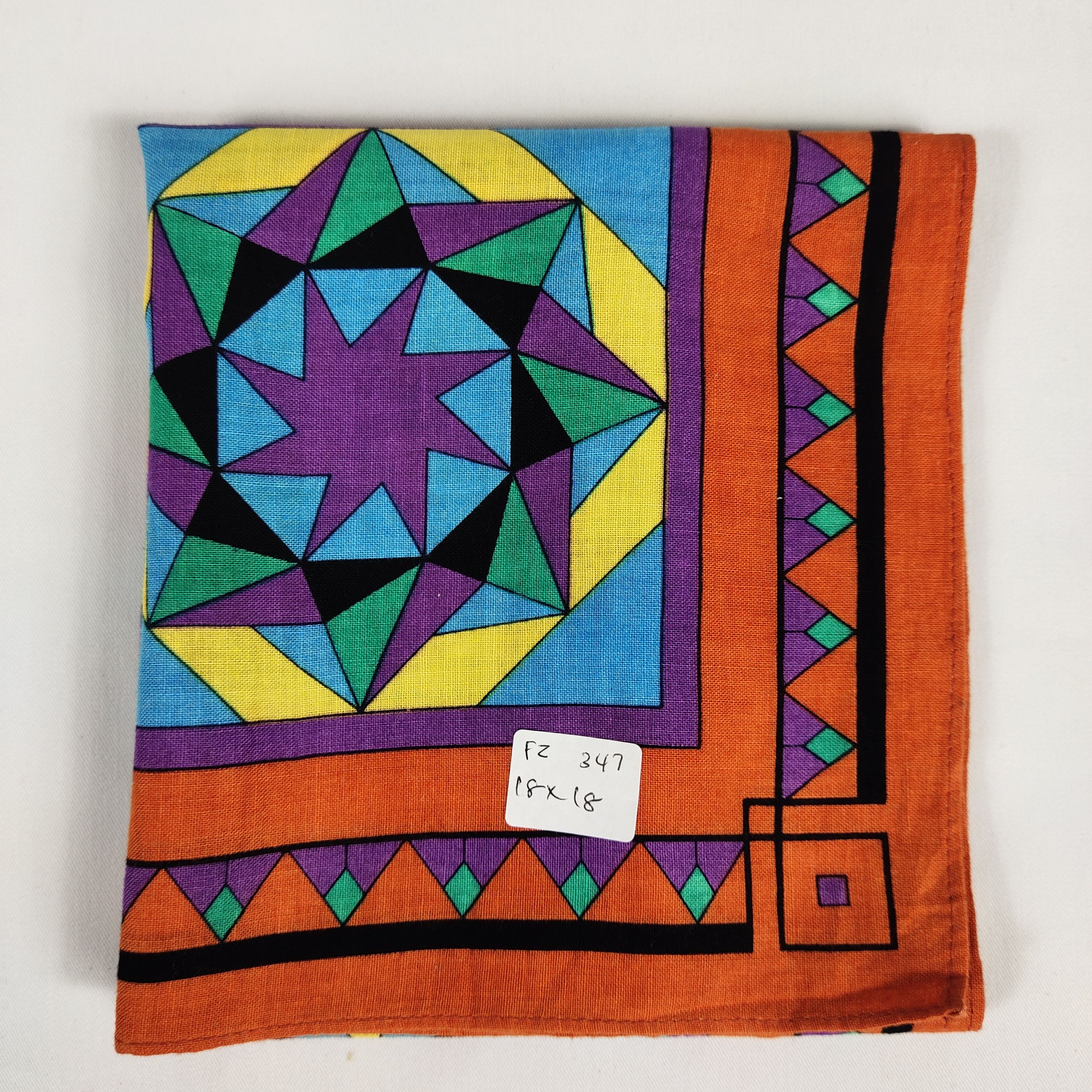 Japanese Brand × Vintage Jun Handkerchief / Neckerchief / Bandana FZ347 Size ONE SIZE - 2 Thumbnail