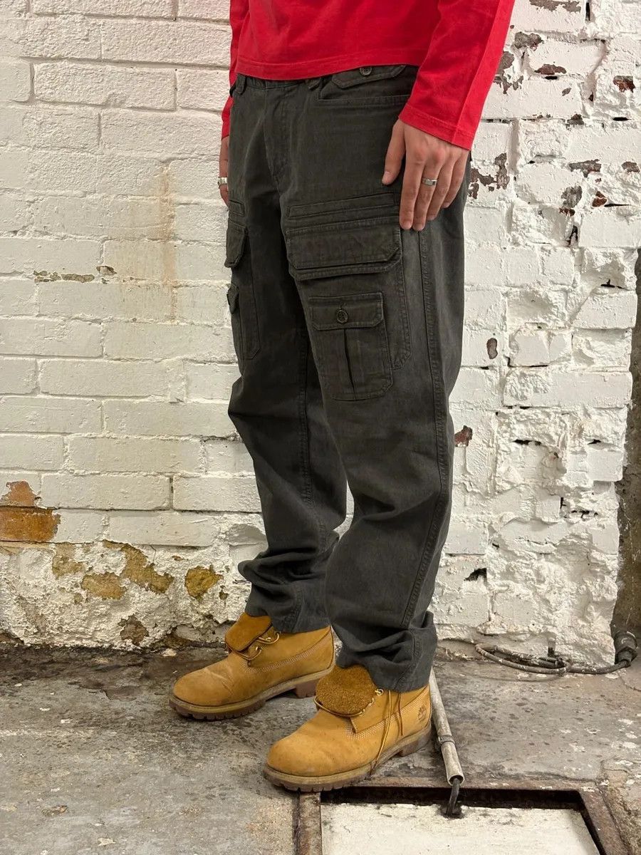 Dolce & Gabbana SS2008 Dolce & Gabbana Multi-Pocket Cargo Grey Pants Size US 34 / EU 50 - 2 Thumbnail