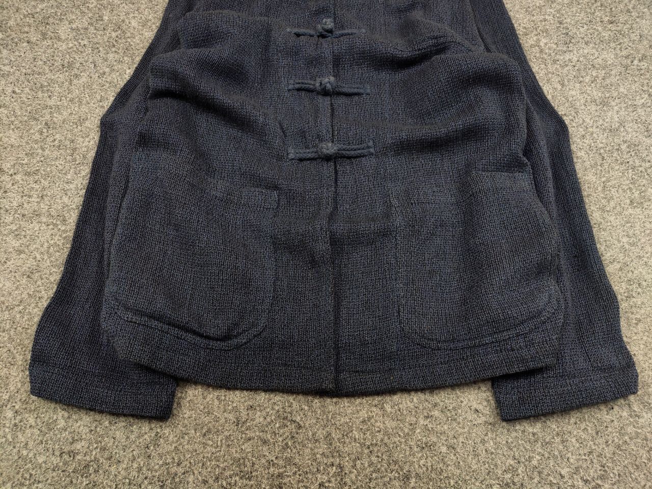 Japanese Brand Vintage 90's japanese Blue Cotton Pocket overshirt Jacket Size US M / EU 48-50 / 2 - 9 Thumbnail
