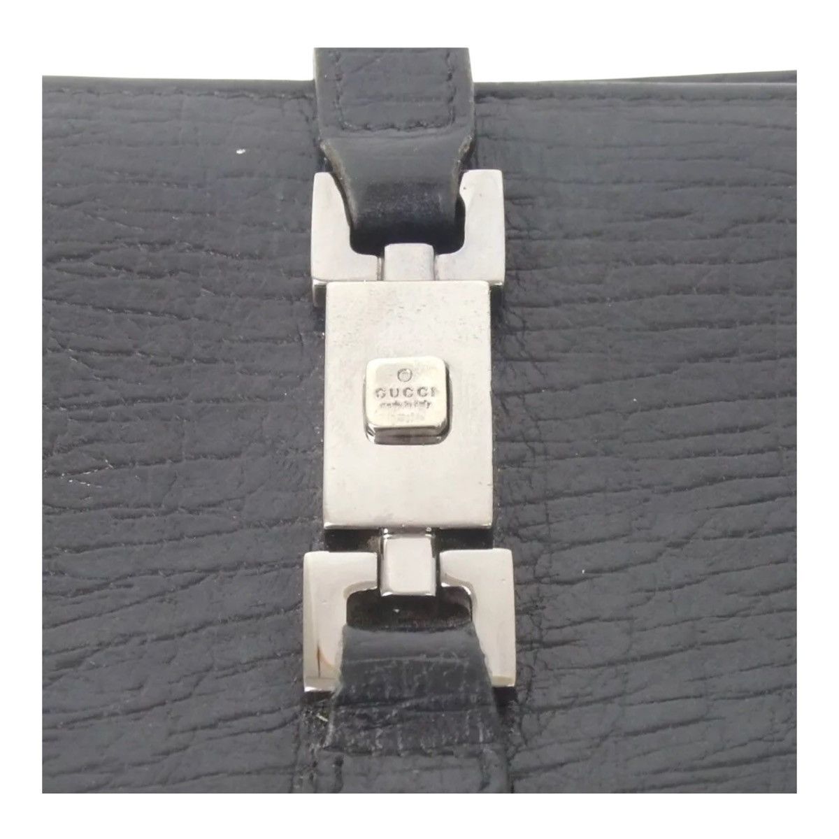 Gucci GUCCI Jackie Piston Clasp Closure Italian Leather Wallet Size ONE SIZE - 9 Thumbnail