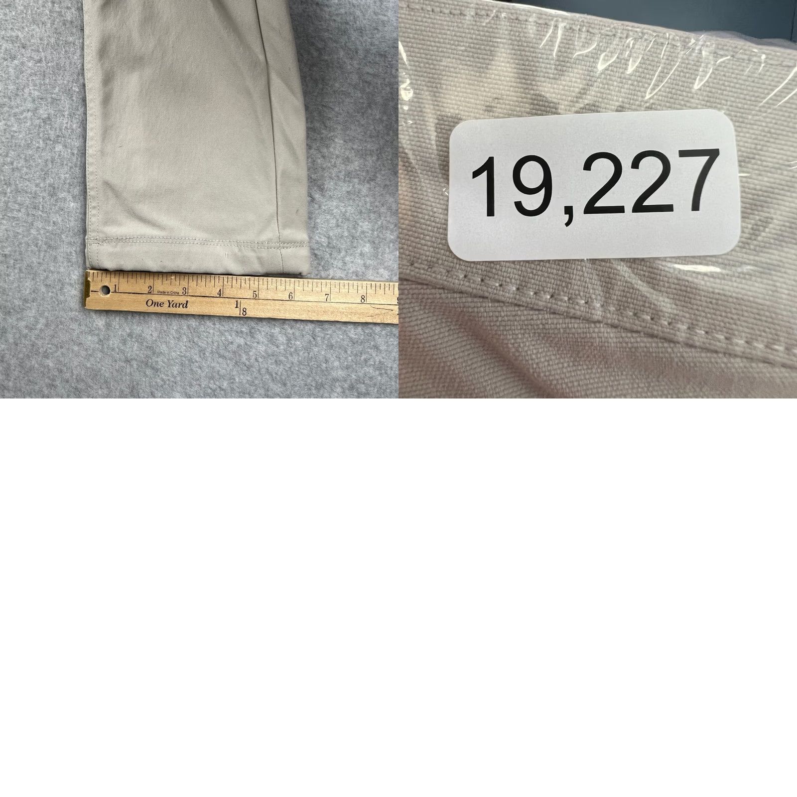Vintage Western Rise Pants Mens 30 Beige Stretch Nylon Hiking 30x30 Outdoors Trail Size US 30 / EU 46 - 8 Thumbnail