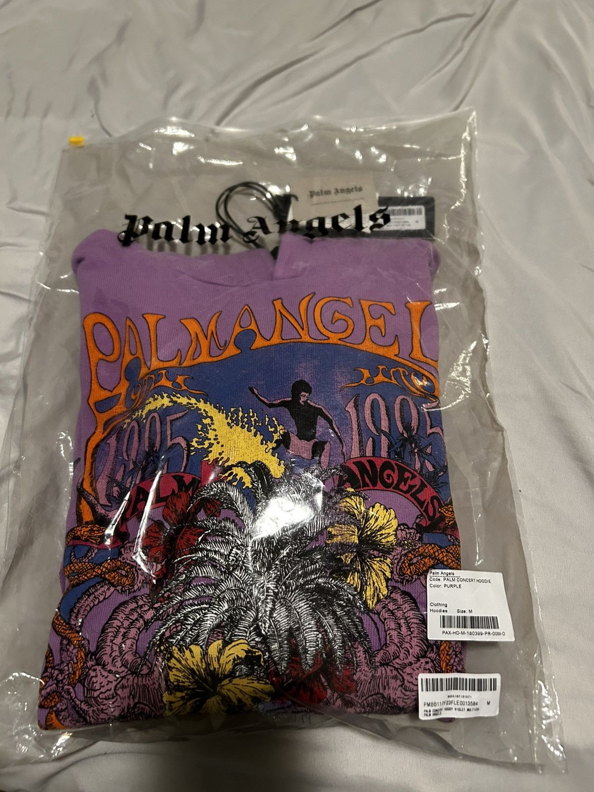 Palm Angels Palm Angels Concert Hoodie Size US M / EU 48-50 / 2 - 5 Thumbnail
