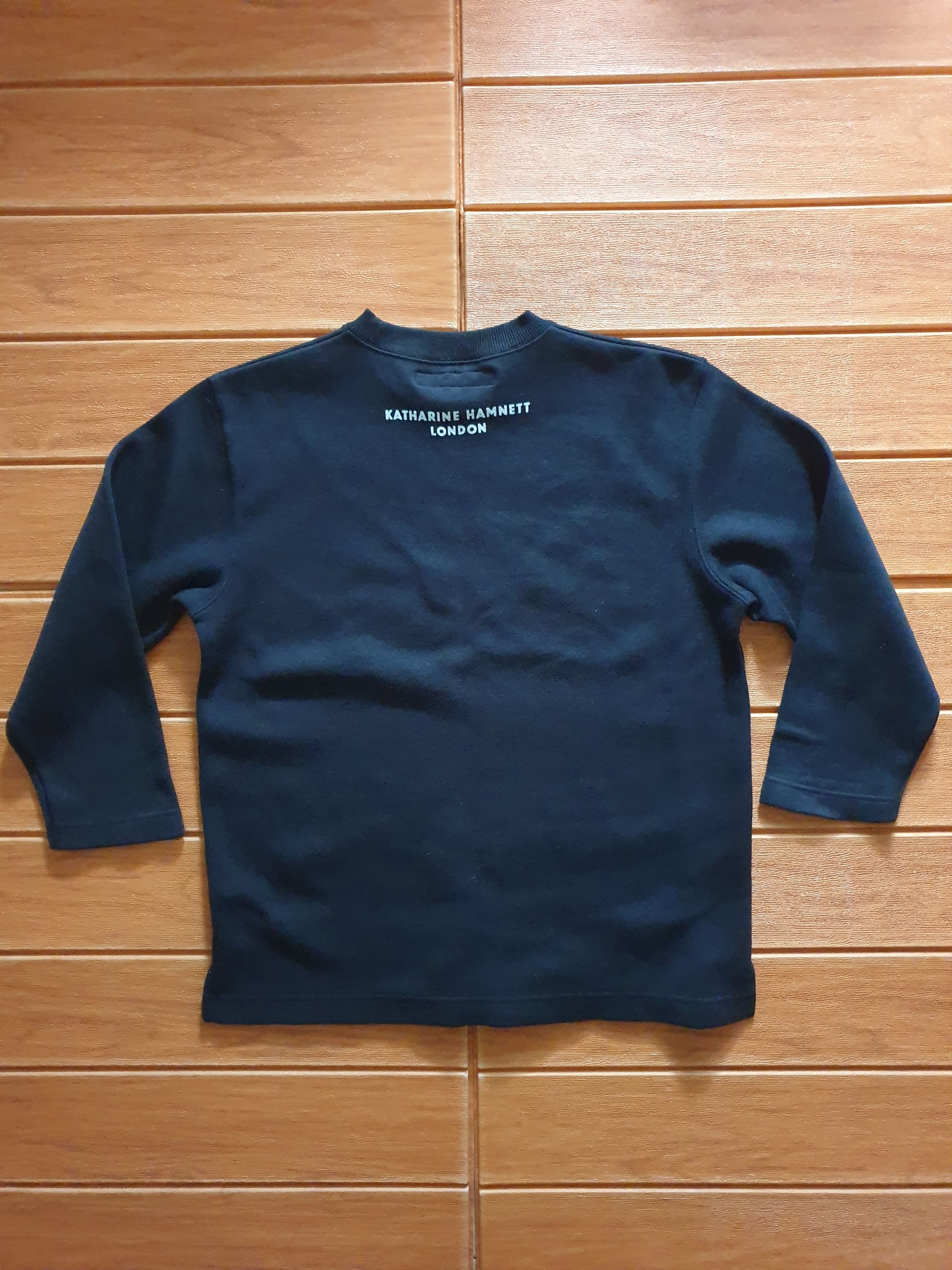 Japanese Brand 💥Katherine hammett black colour shirt Size US M / EU 48-50 / 2 - 7 Thumbnail