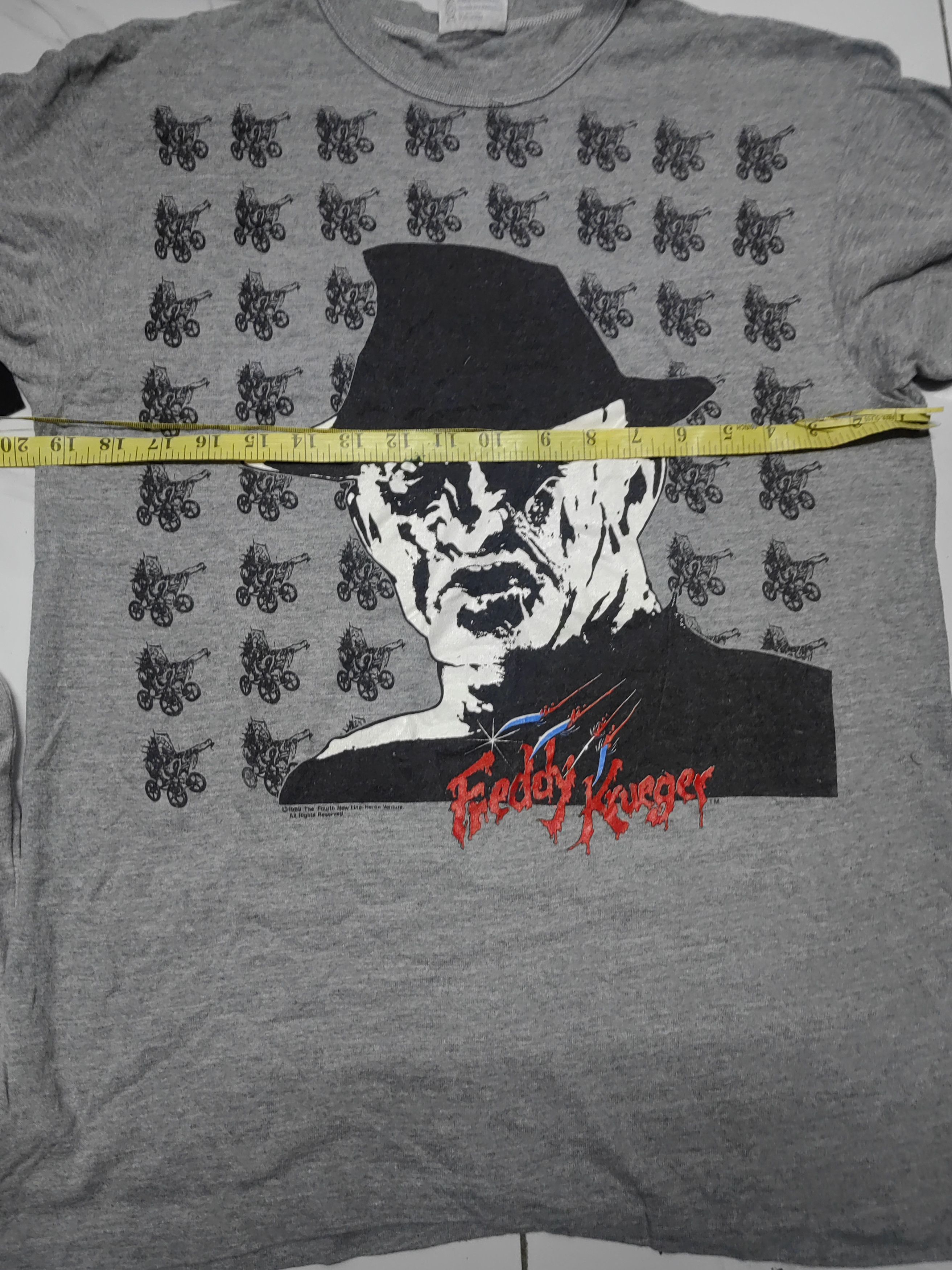 Vintage vintage fullprint FREDDY KRUEGER Size US L / EU 52-54 / 3 - 4 Thumbnail